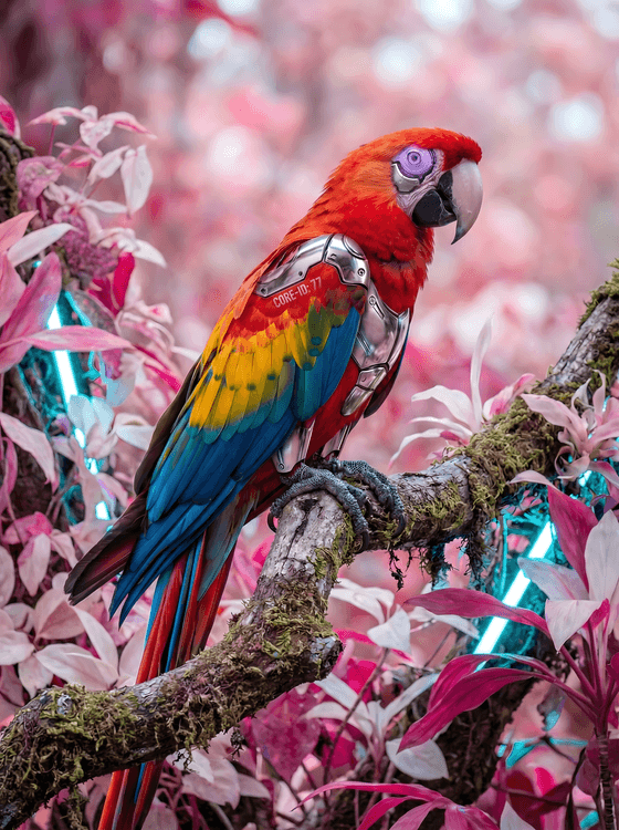 Bionic Core Scarlet Macaw
