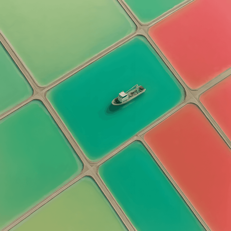 Geometric Salt Pans