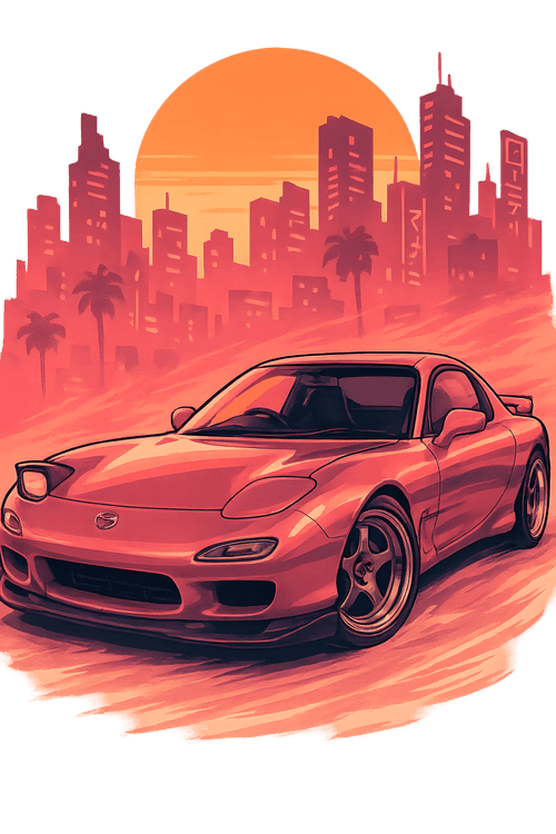 Synthwave City Racer