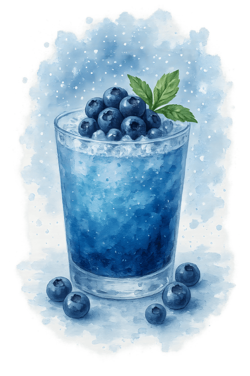 Iced Blueberry Splash