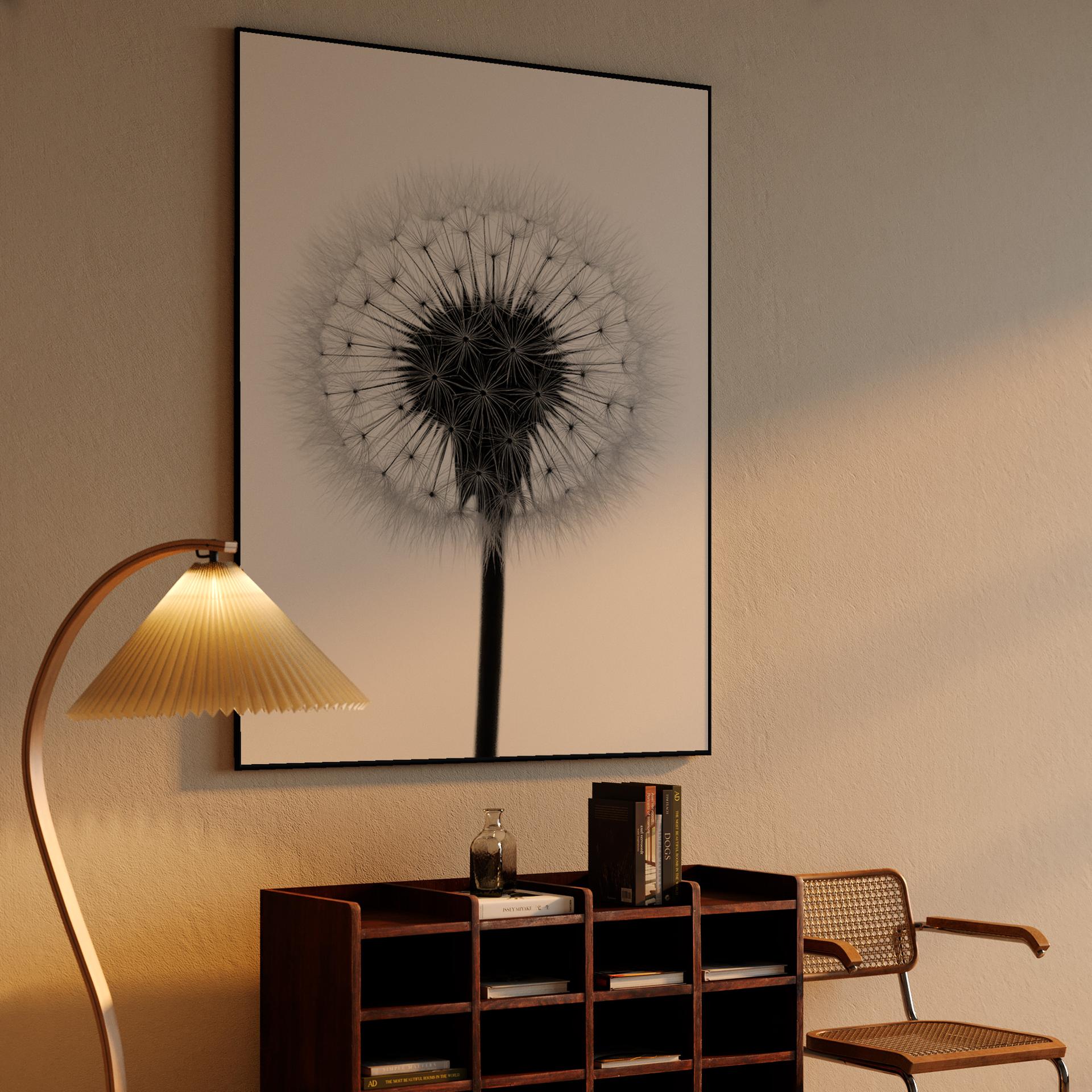 Dandelion Silhouette
