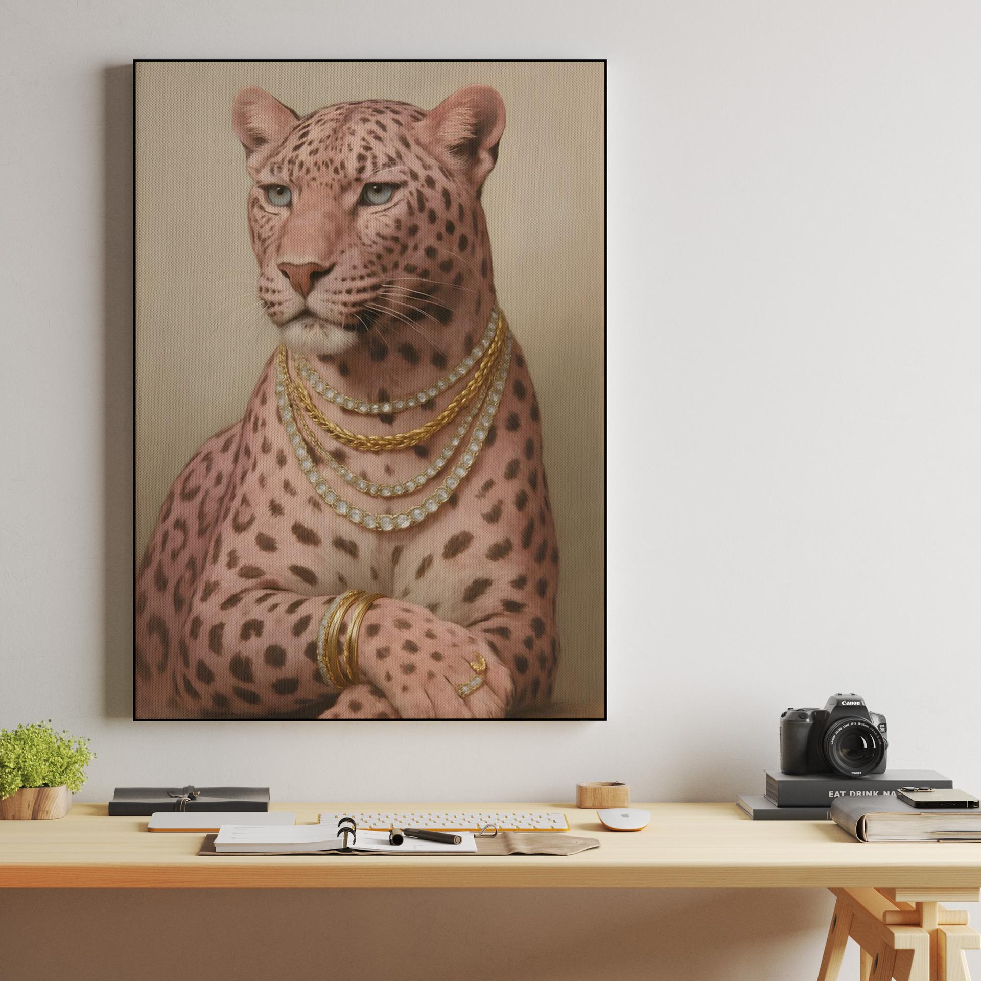 Opulent Pink Leopard