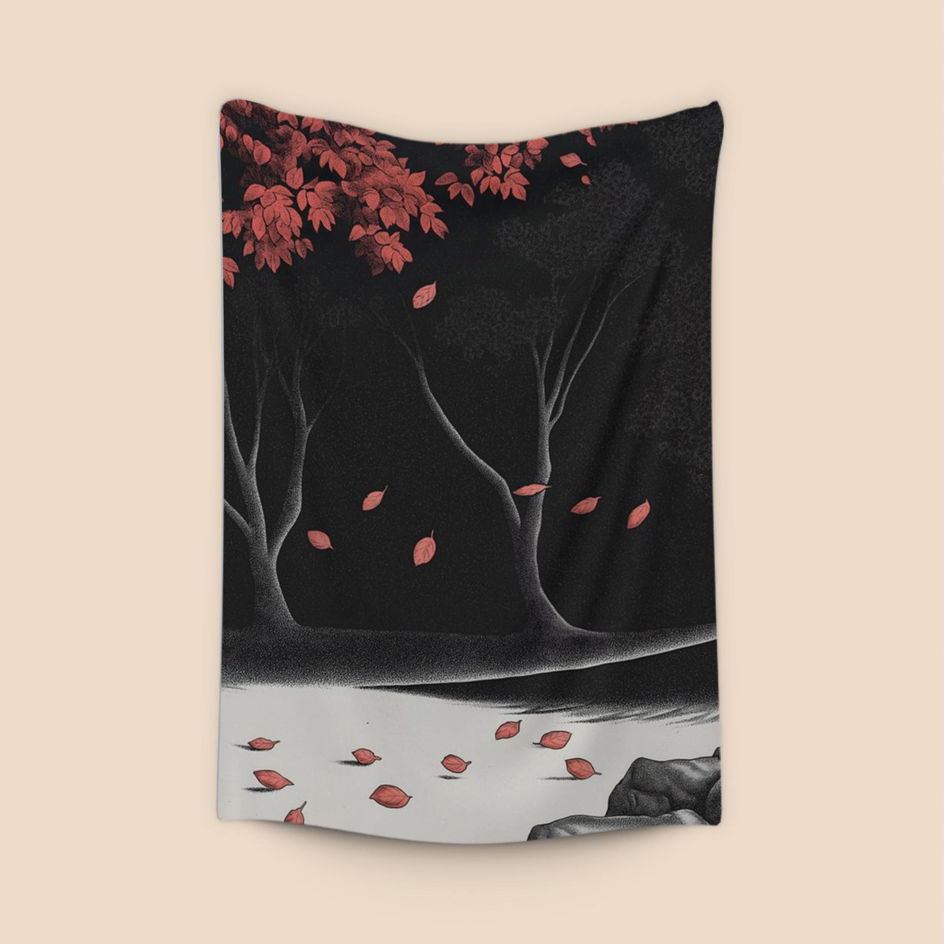 Stippled Autumn Night