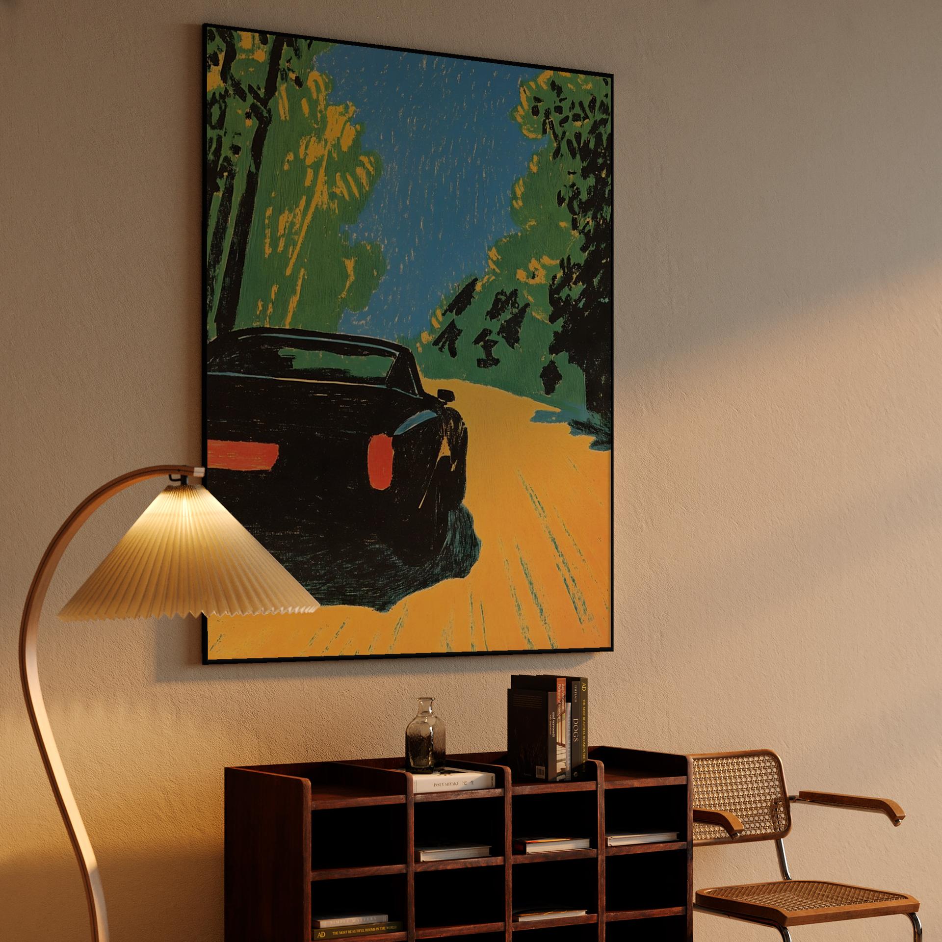 Summer Country Road Porsche 911