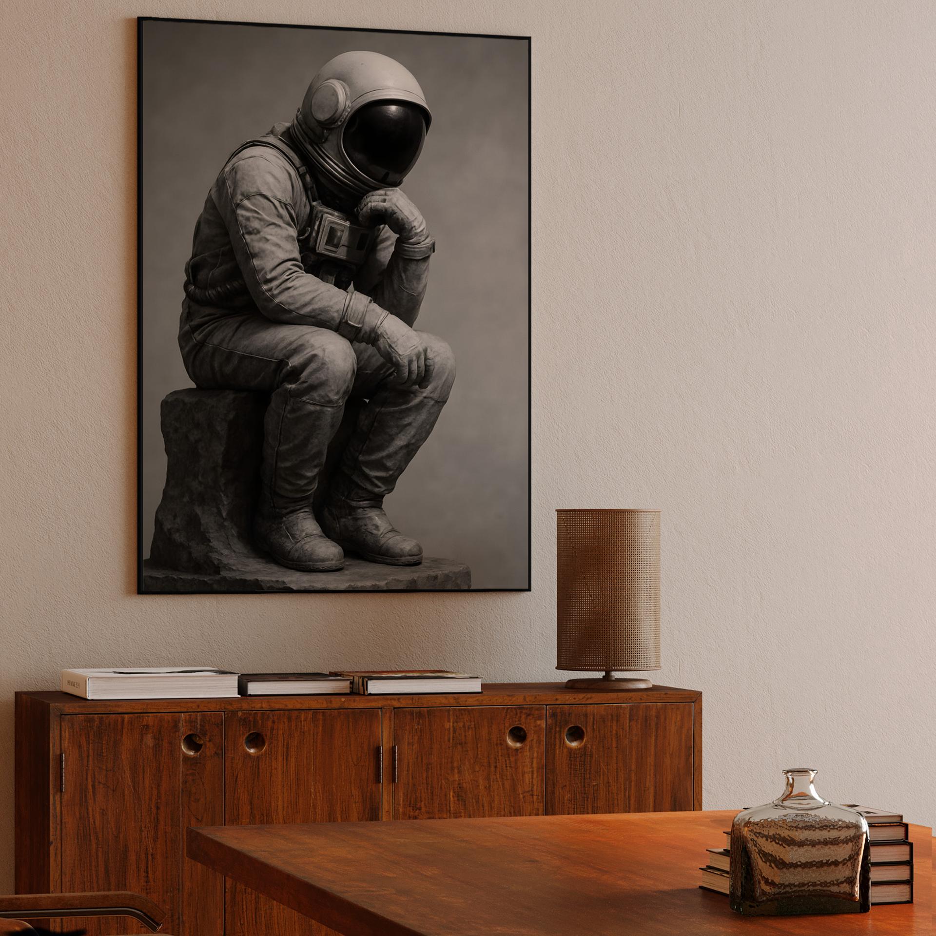 The Astronaut Thinker