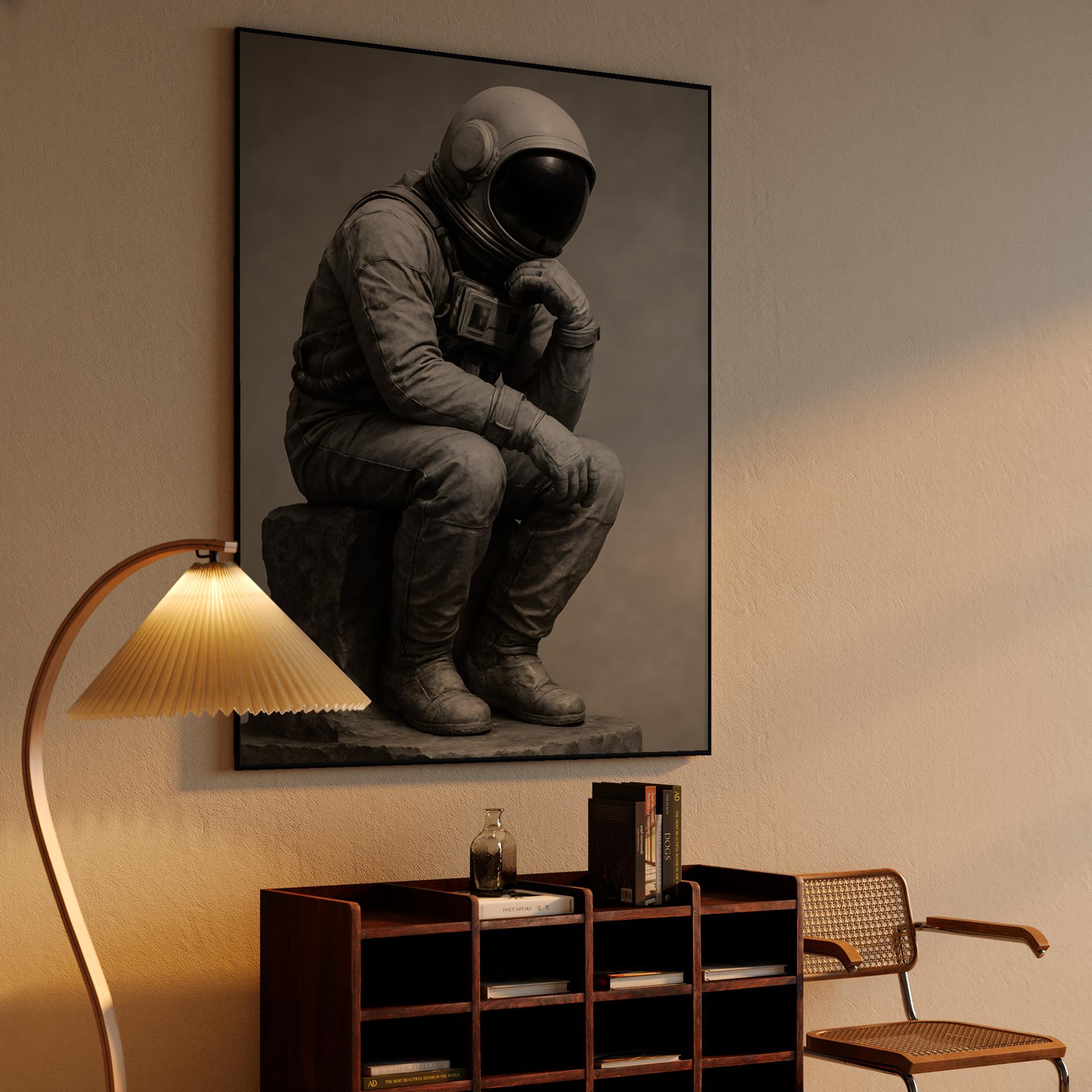 The Astronaut Thinker