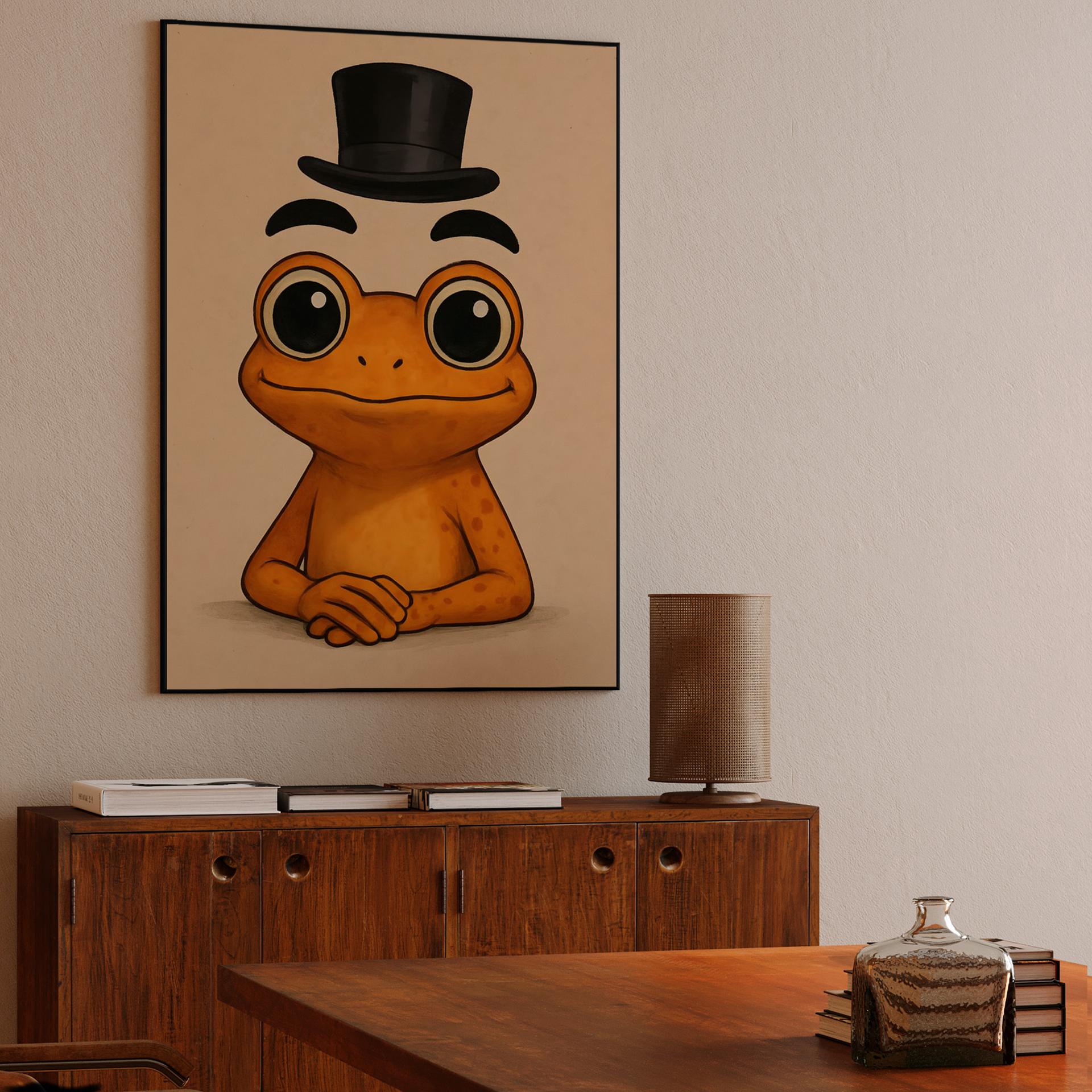 The Distinguished Gentleman Frog