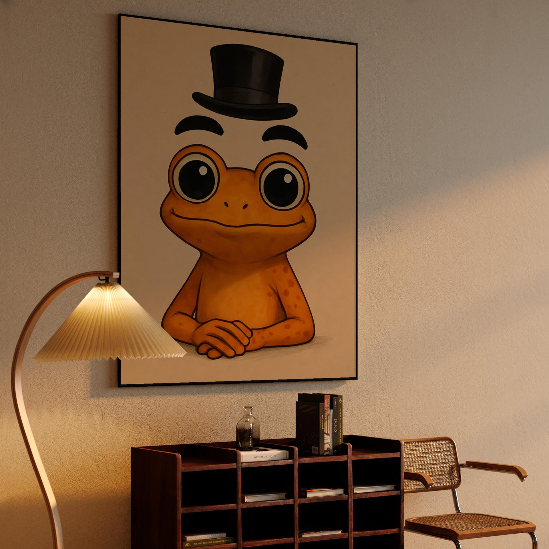 The Distinguished Gentleman Frog