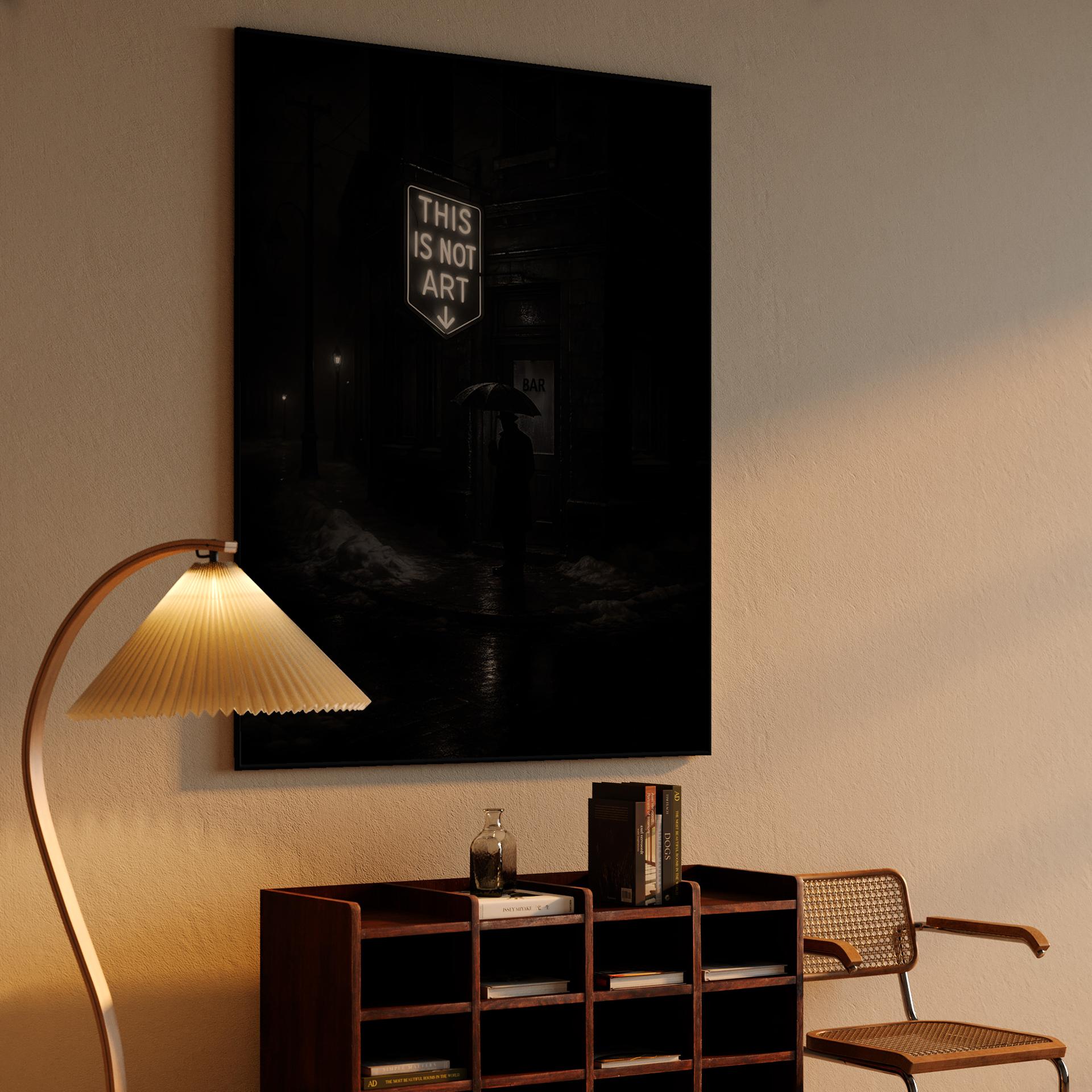 This Is Not Art Neon Noir