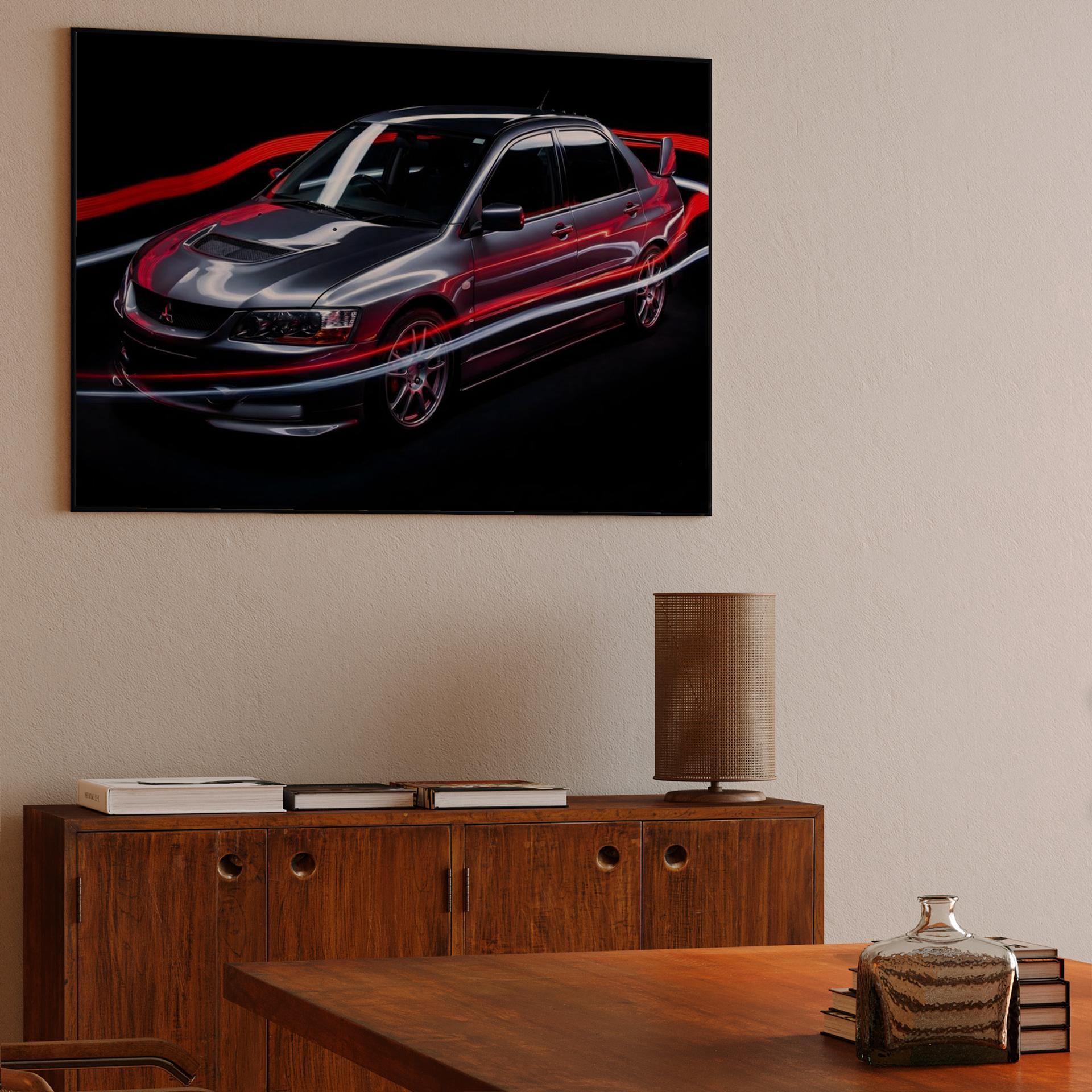 Evo IX: Light Painting Velocity