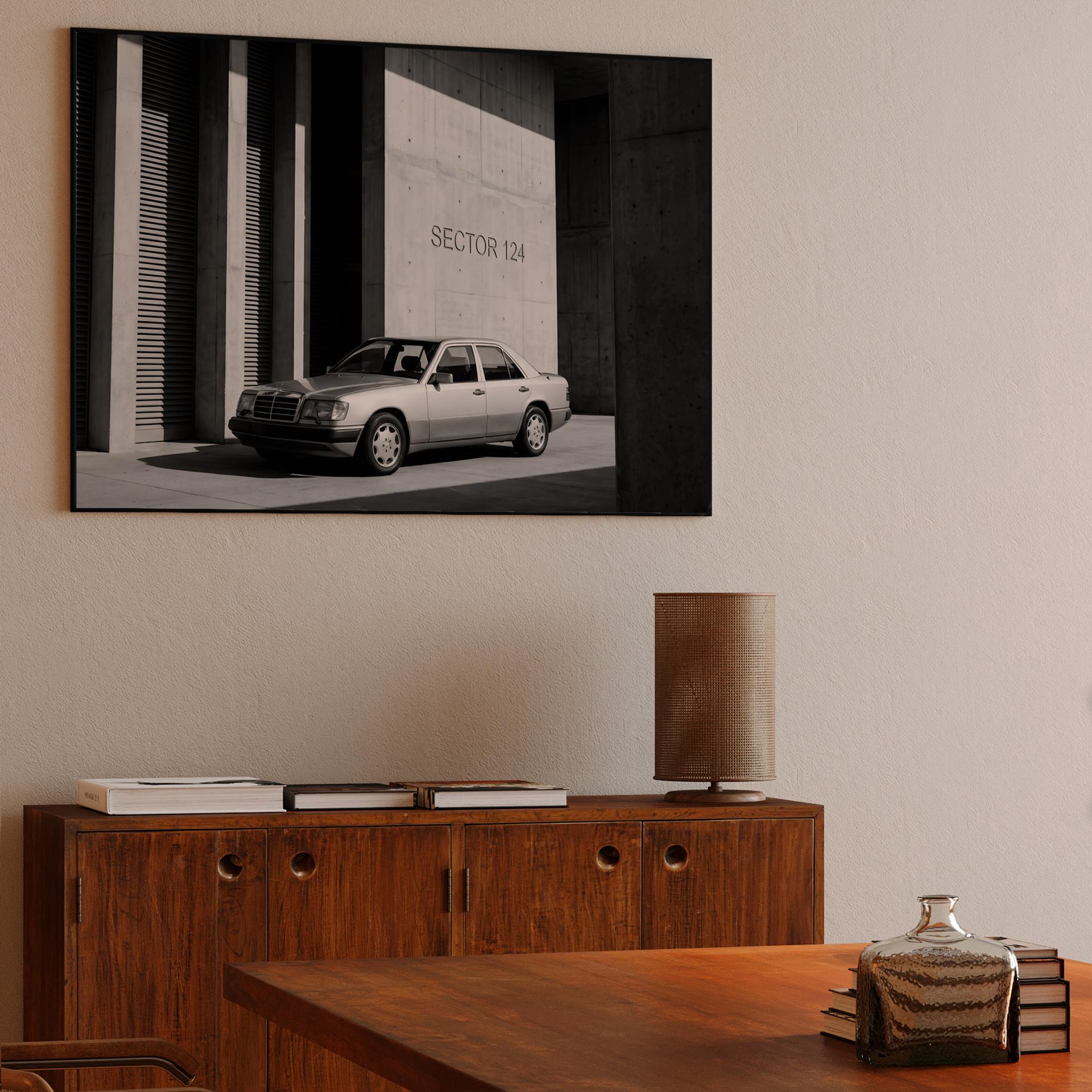 Sector 124: Brutalist Mercedes W124