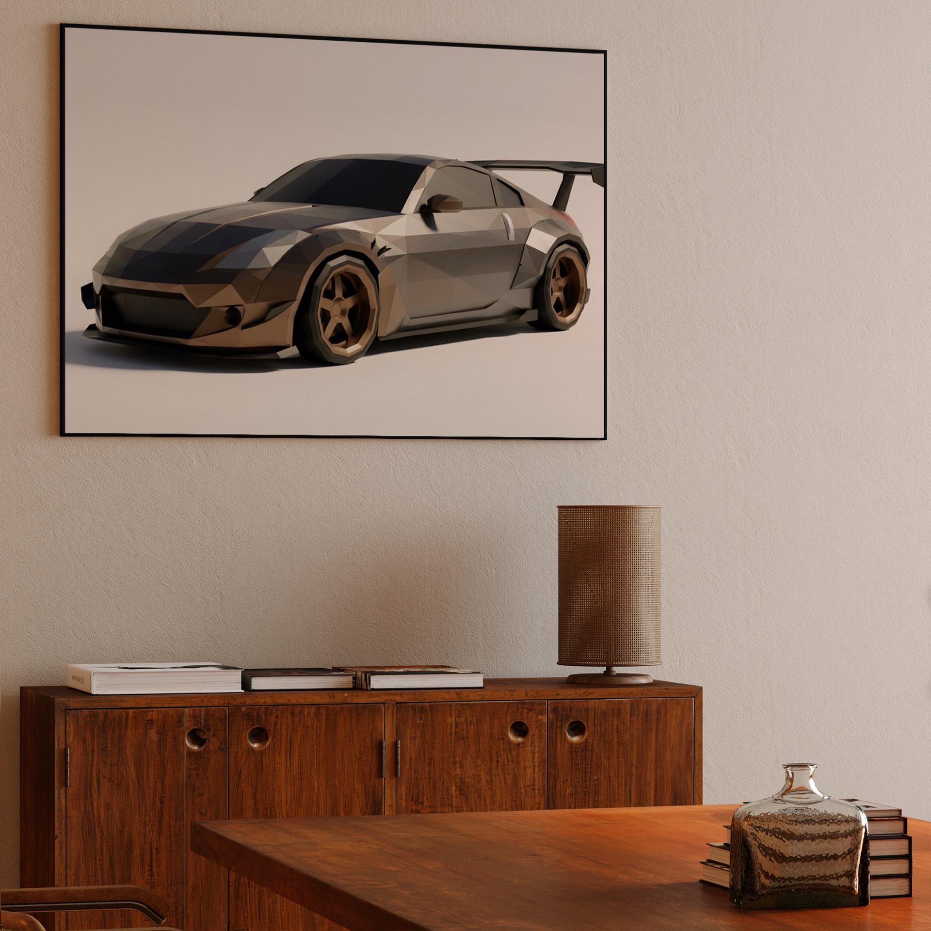 Bronze Z33: Low Poly Widebody Evolution