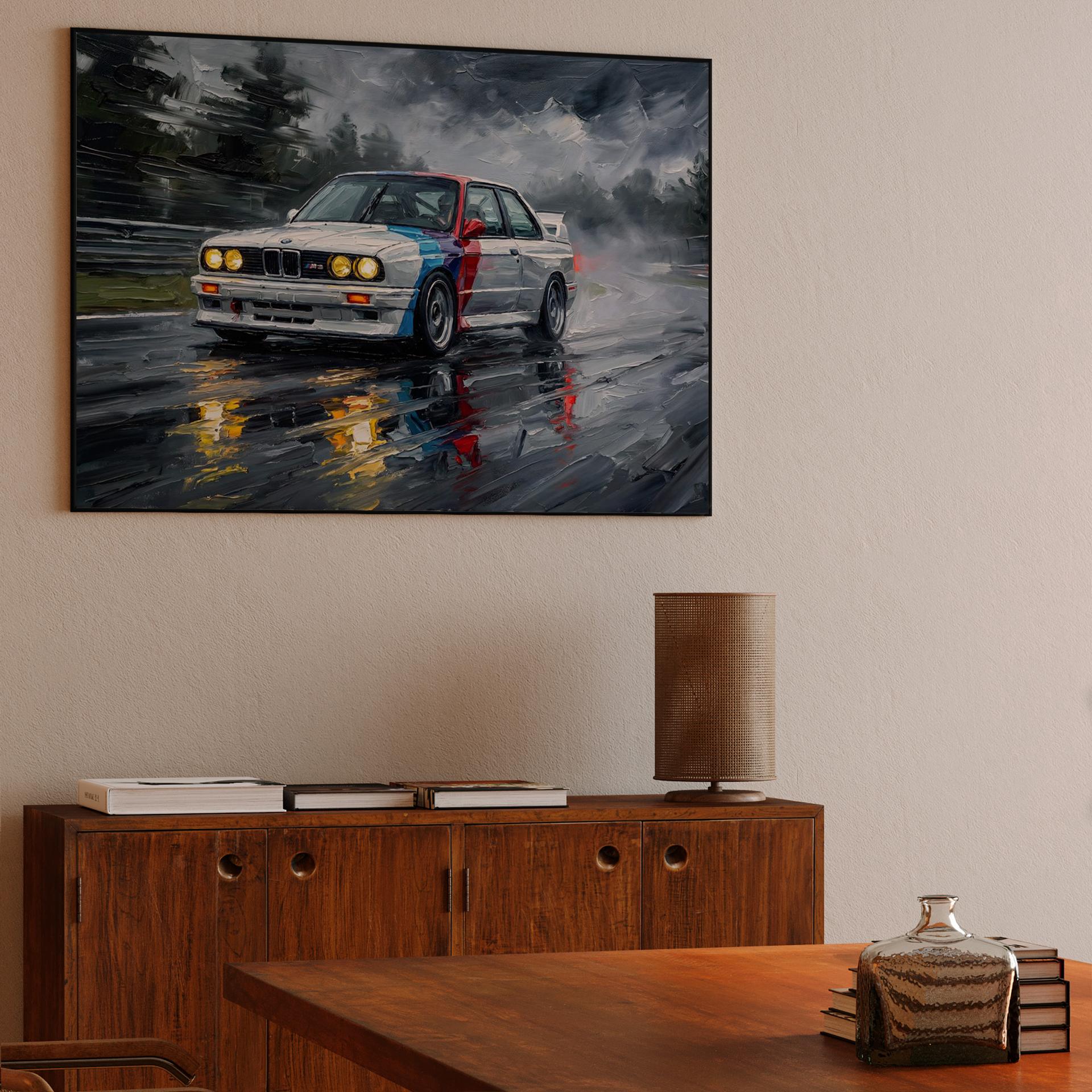 BMW E30 M3 Wet Track Impasto