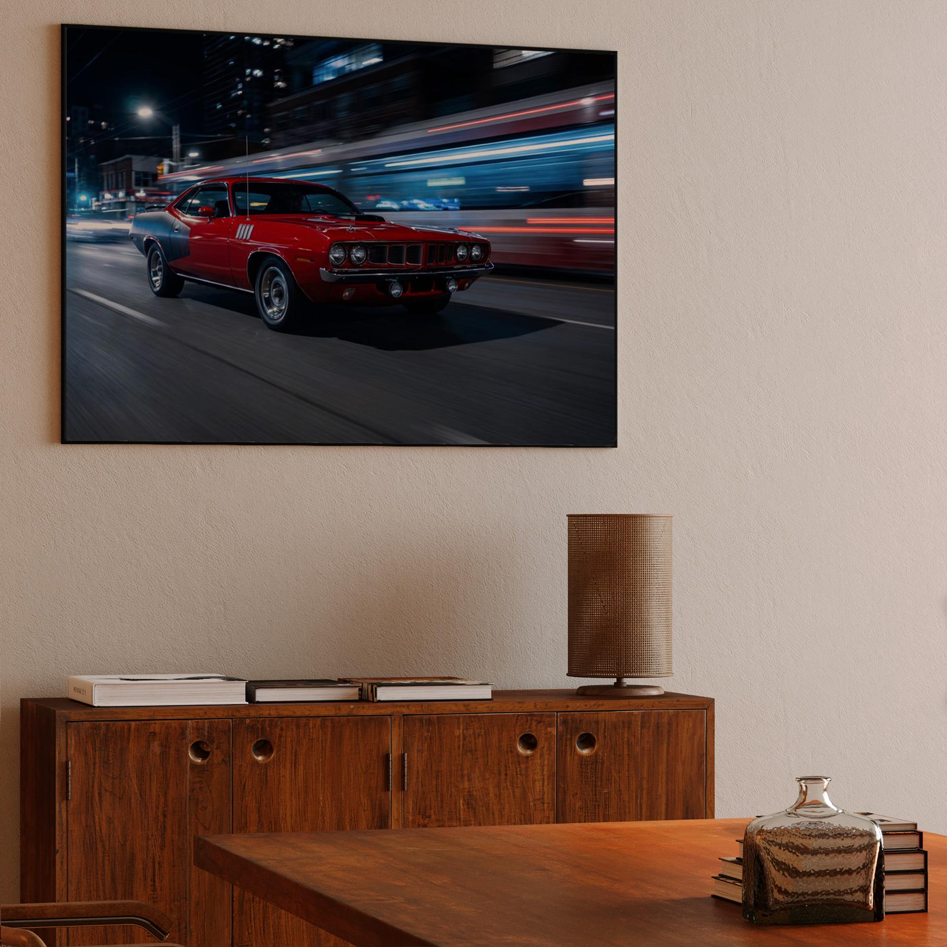 Red 'Cuda Urban Night Pursuit