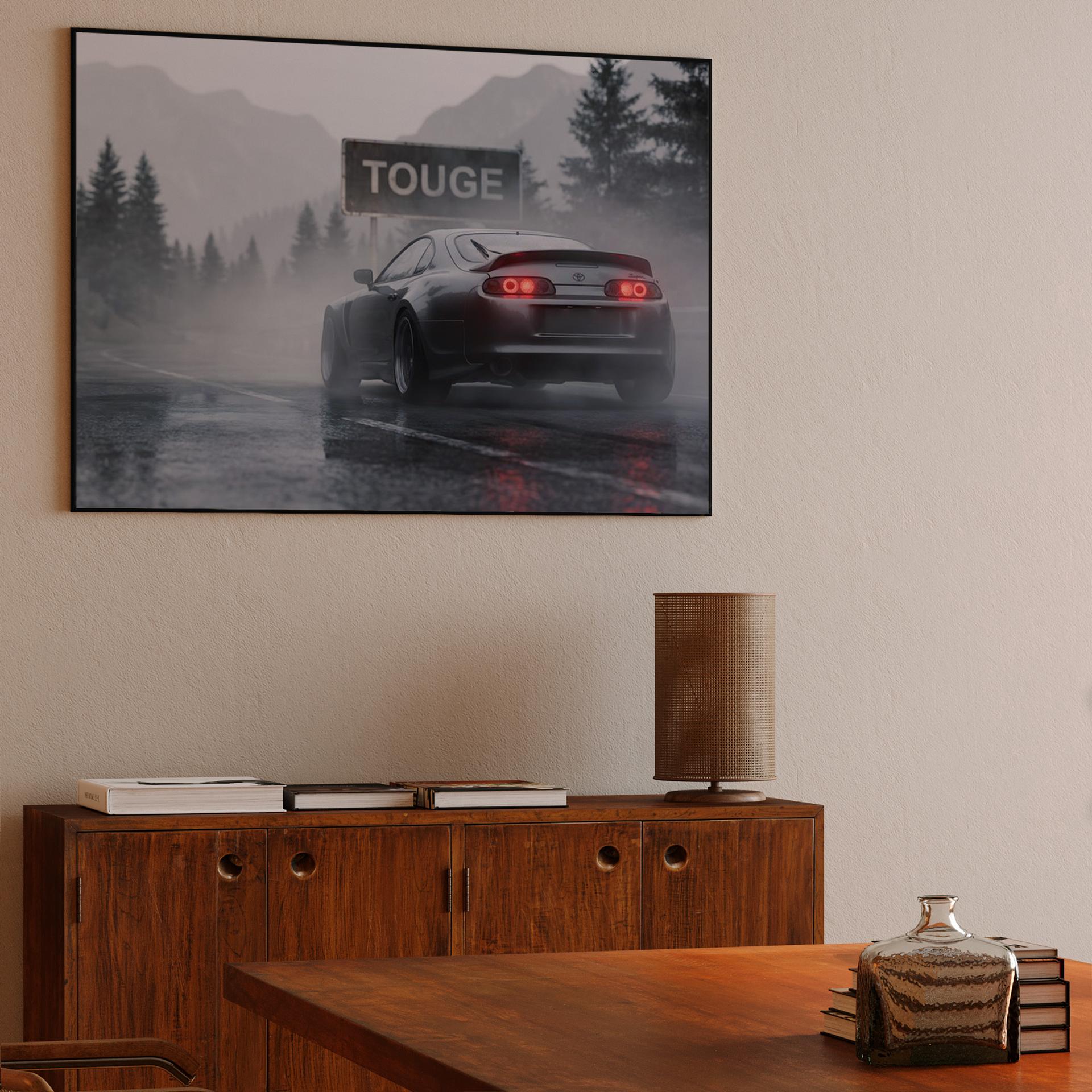 Misty Mountain Run: Supra A80 Touge