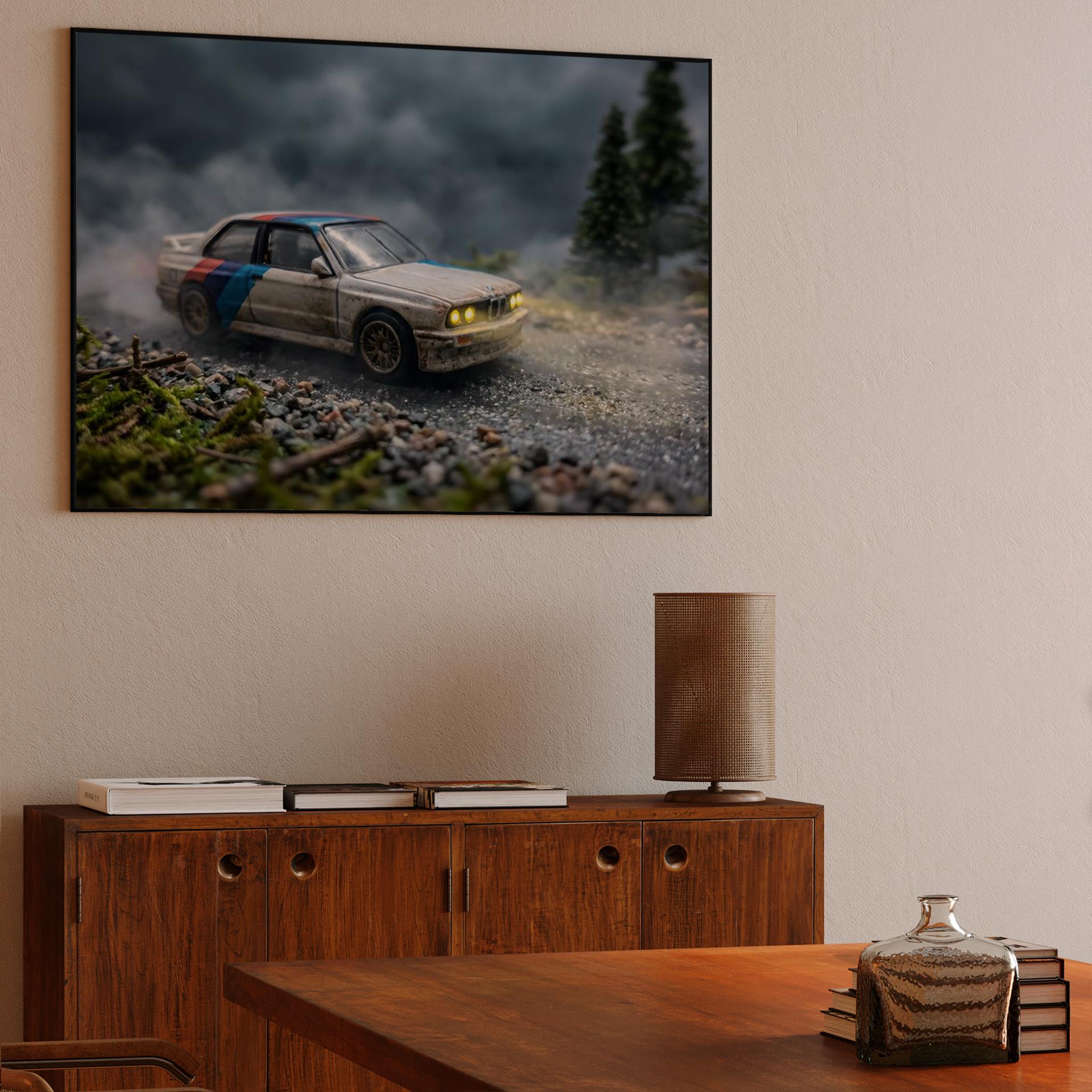 BMW E30 Miniature Forest Rally