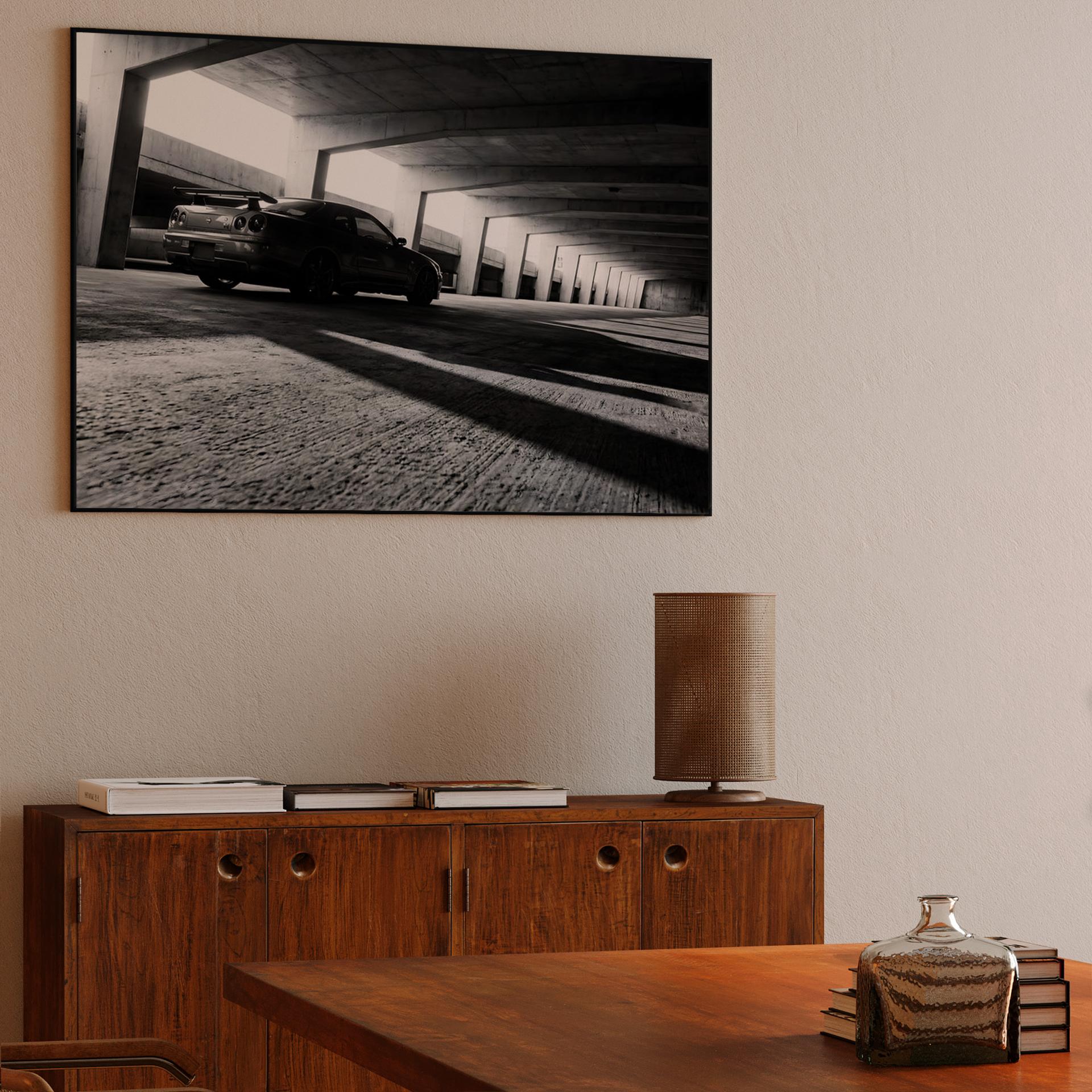 Concrete Echoes: Nissan Skyline GT-R R34