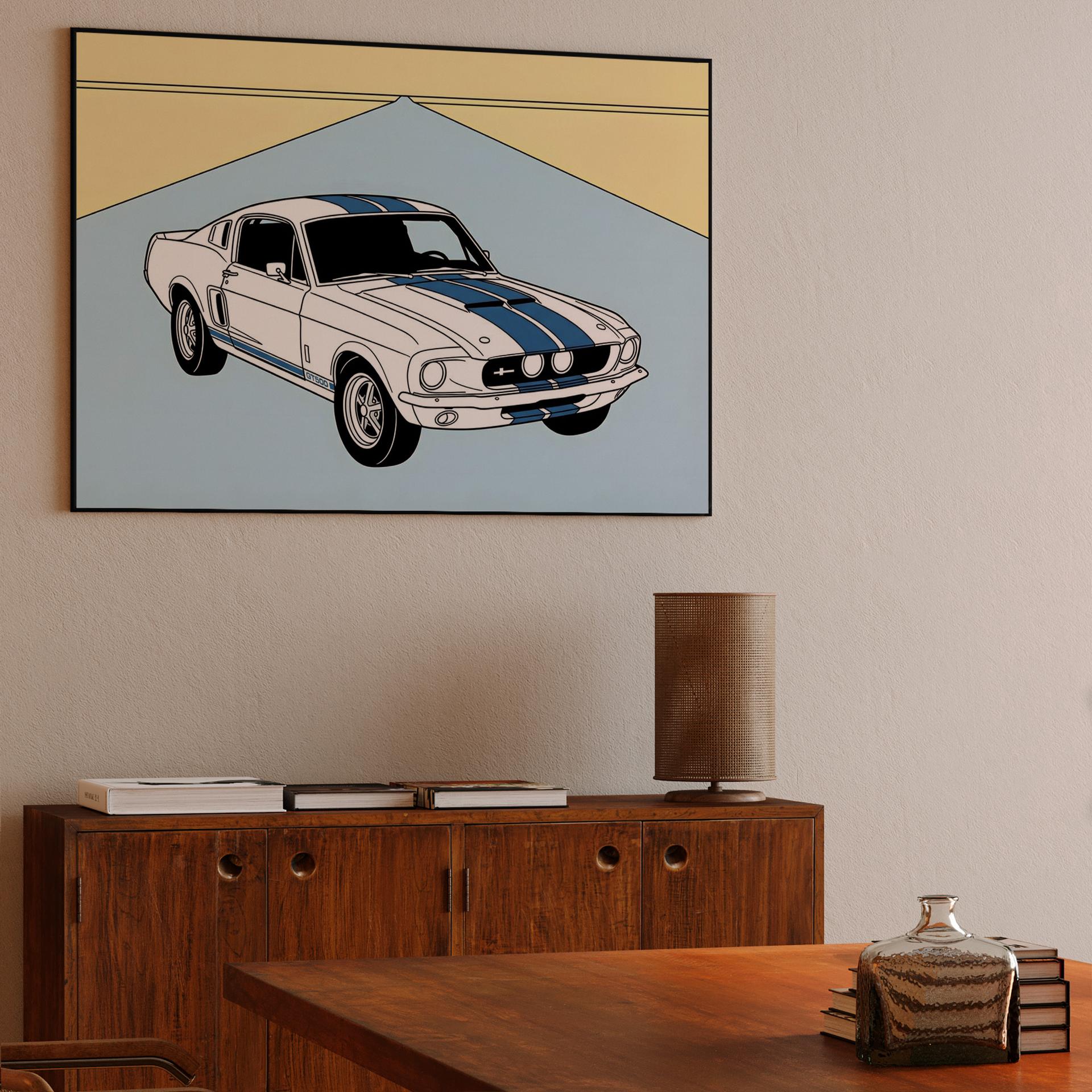 Shelby GT500 Minimalist Horizon