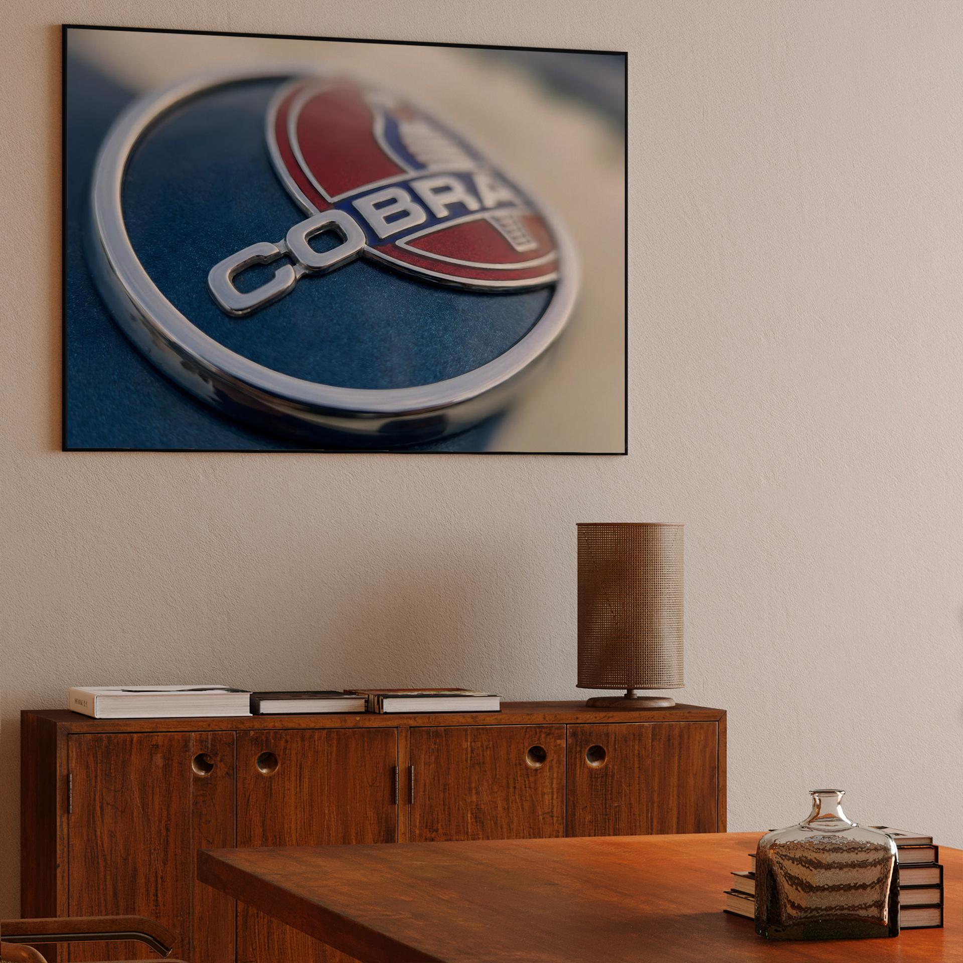 Shelby Cobra Chrome Emblem Macro