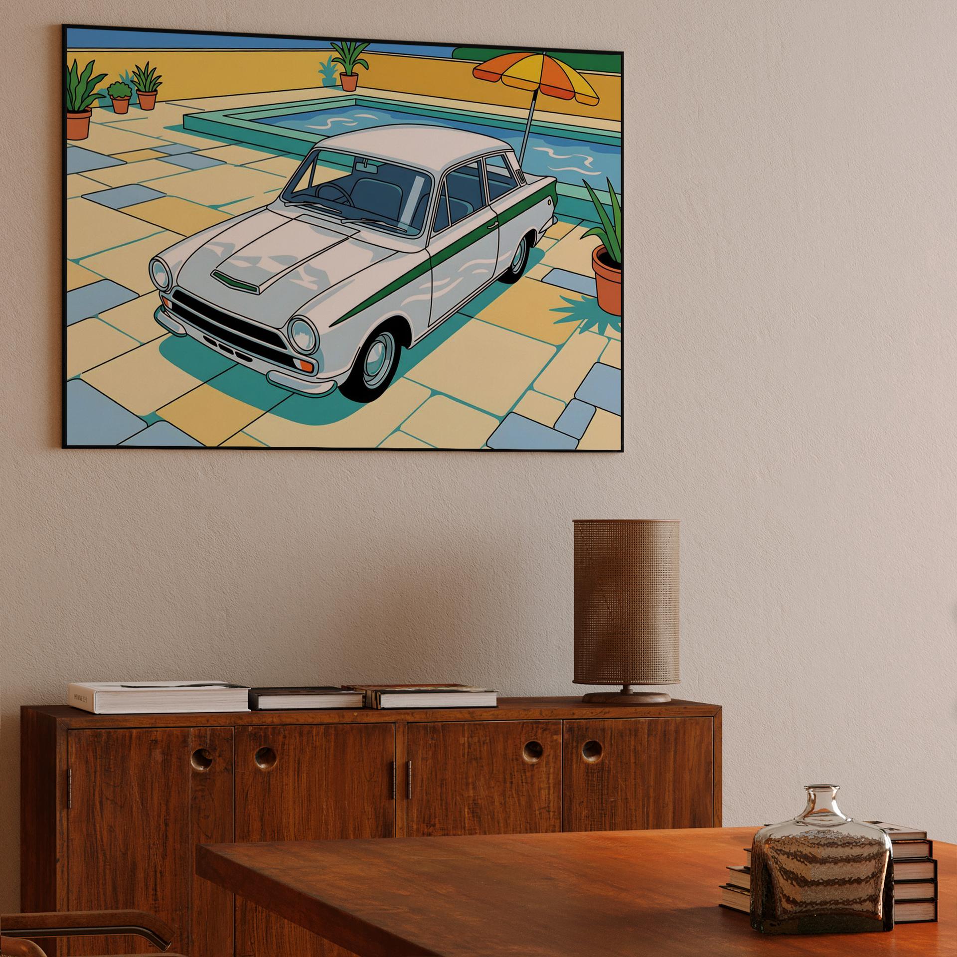 Lotus Cortina Poolside Oasis