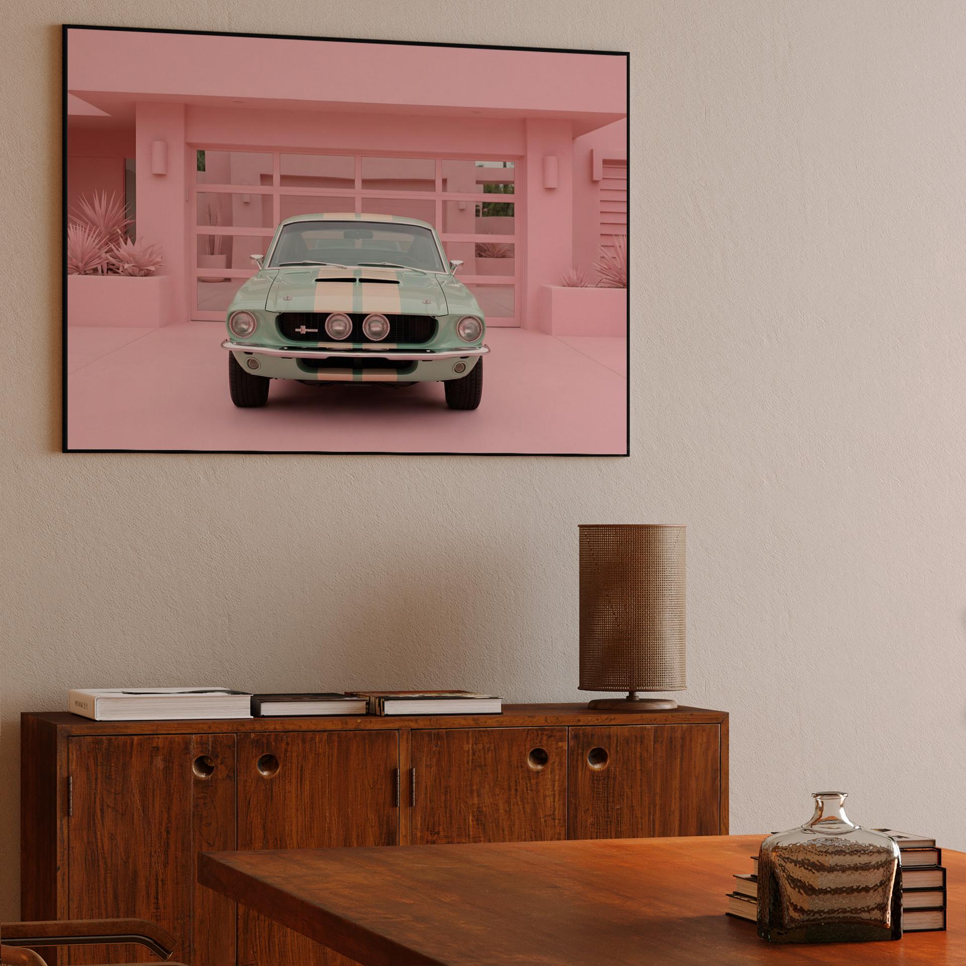 Shelby GT500 Pastel Pink Paradise