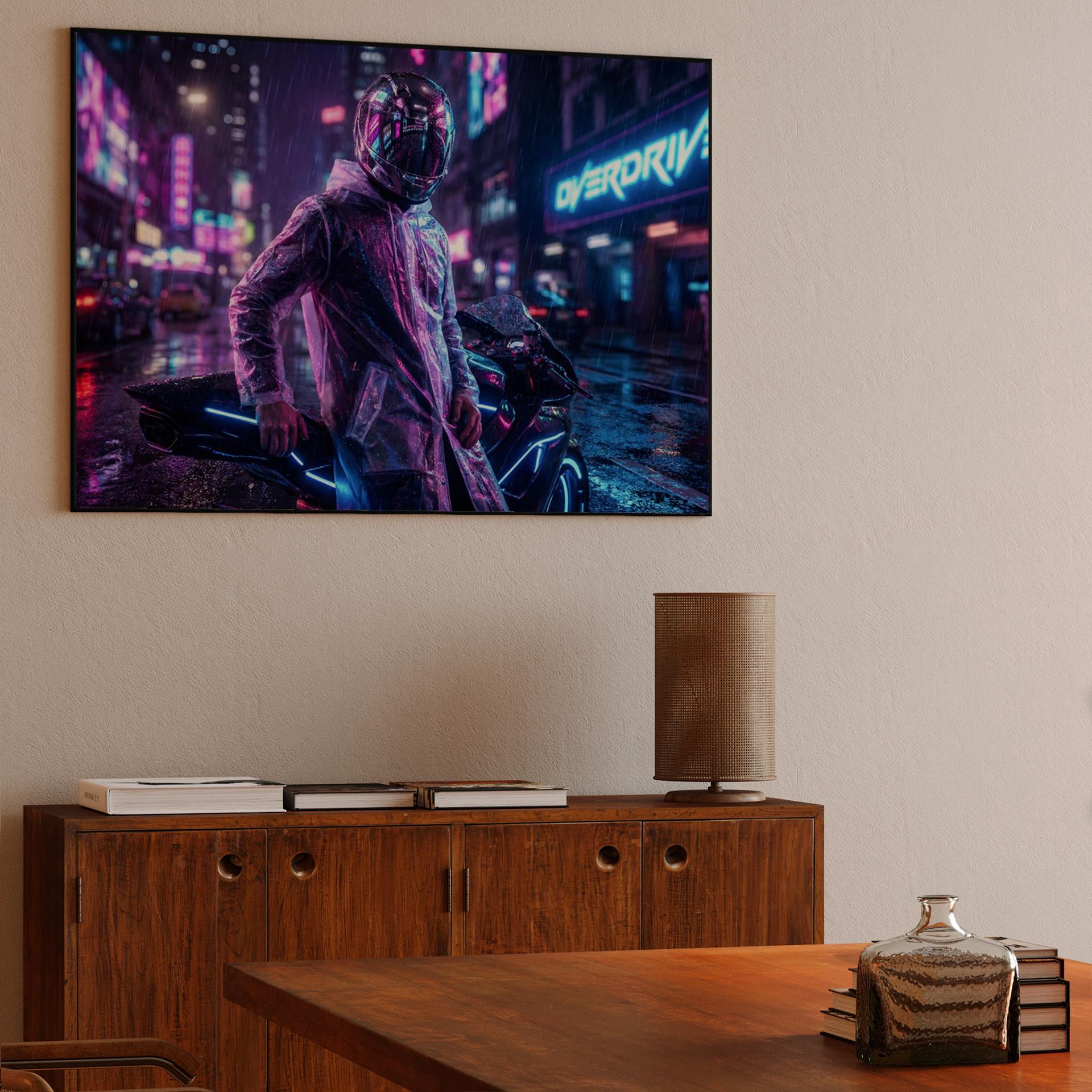 Neon Overdrive Rider