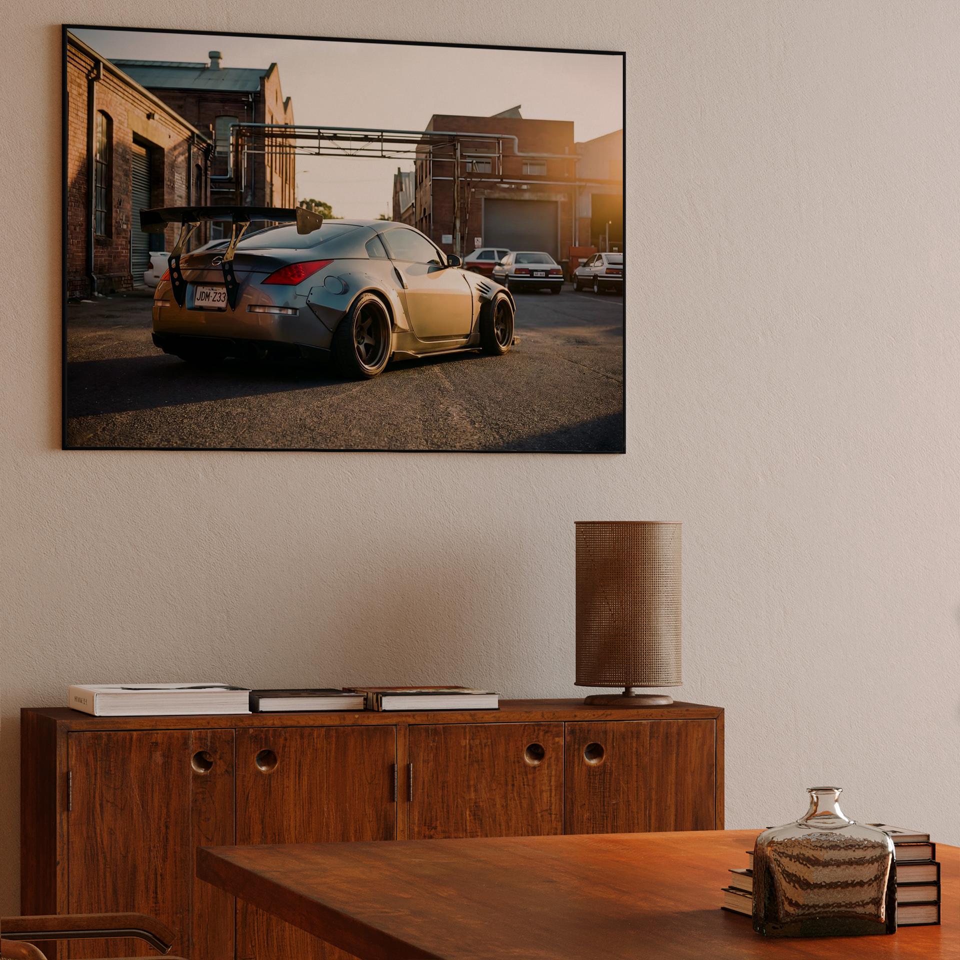 Golden Industrial Zenith: Widebody Nissan Z33