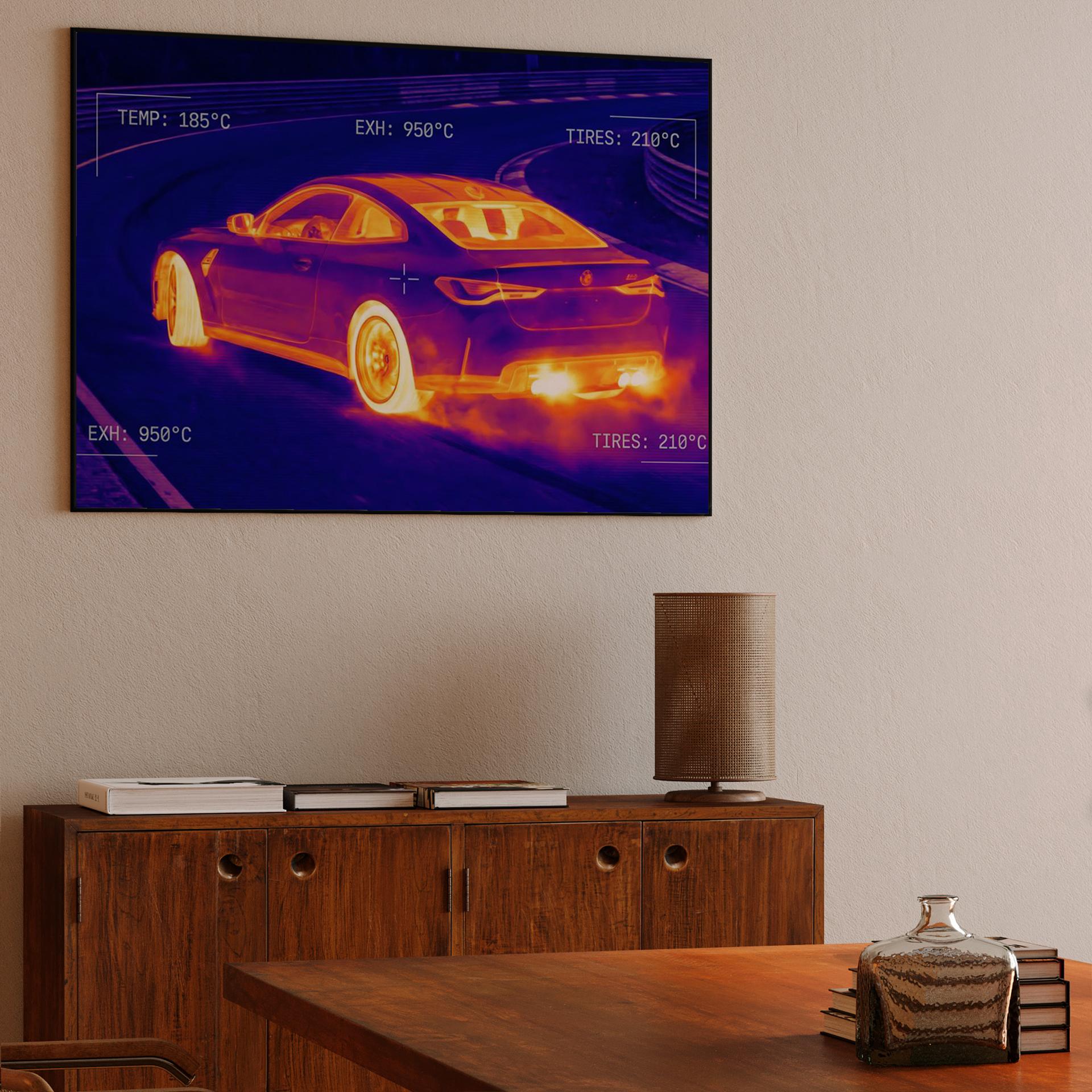 BMW M4 Thermal Drift Vision
