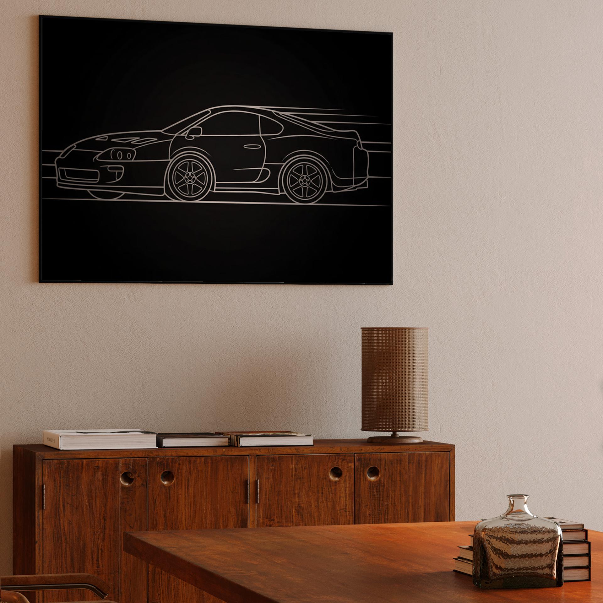 Supra A80: Minimalist Velocity