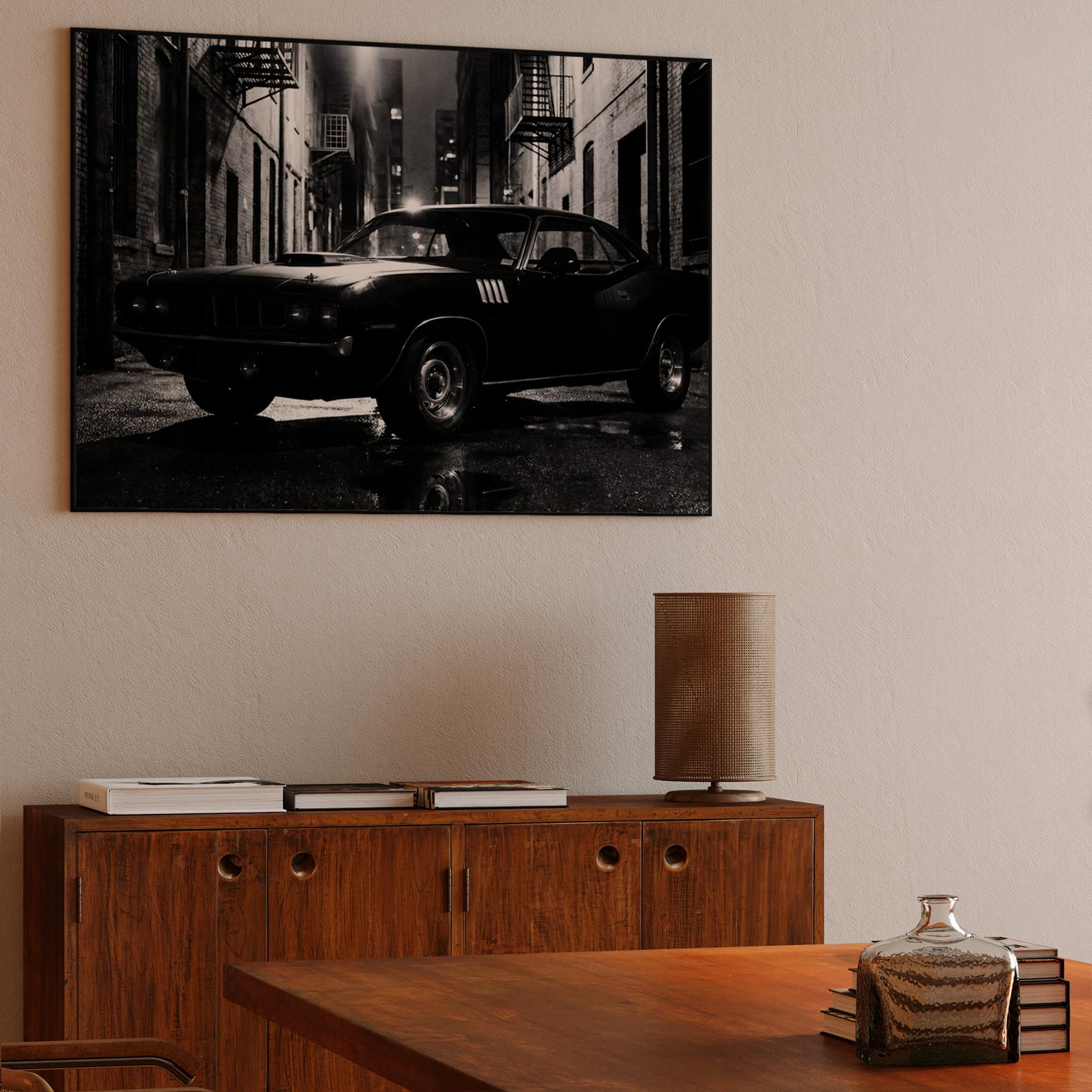 Midnight Alley: '71 Hemi Cuda Noir