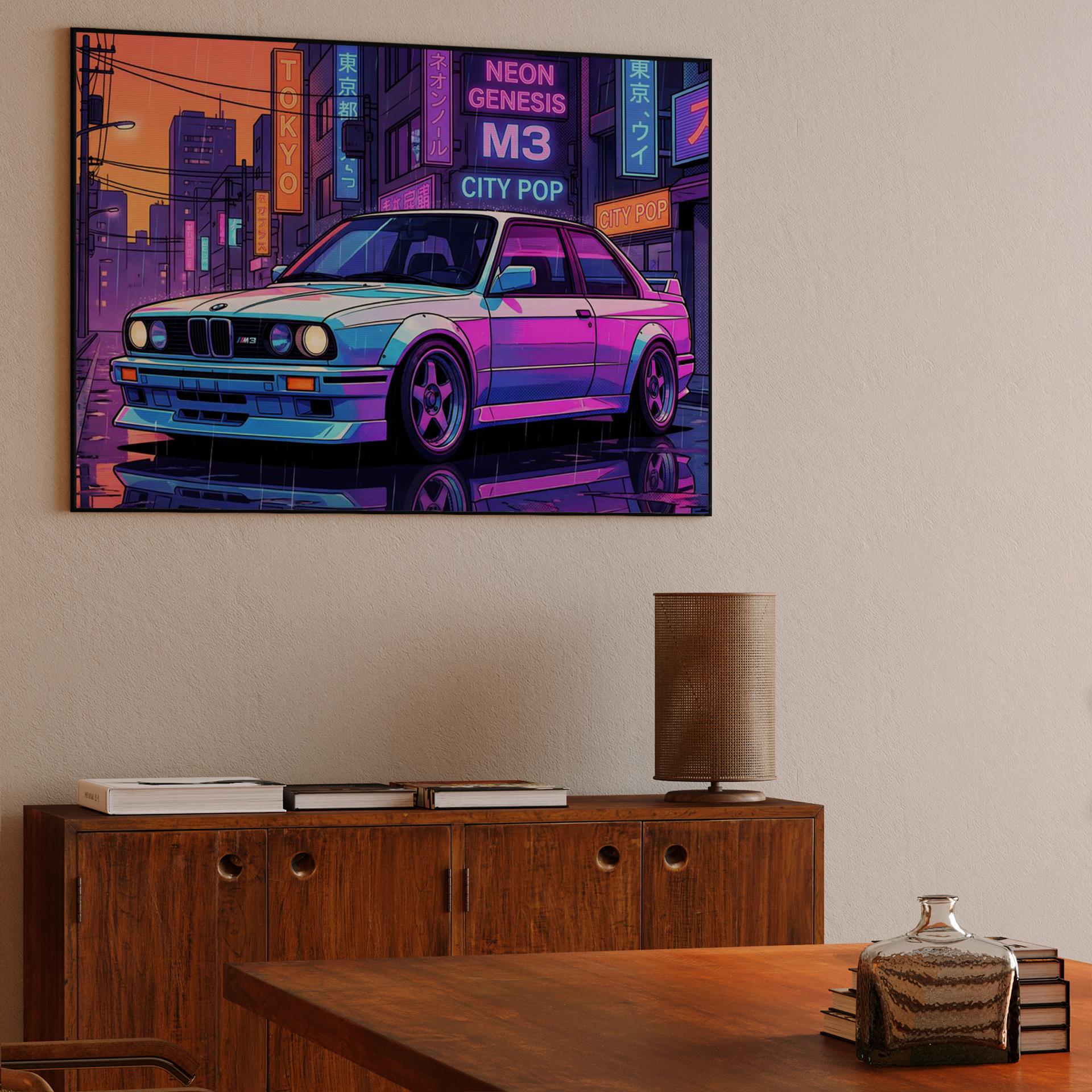 BMW E30 M3: Tokyo City Pop Night