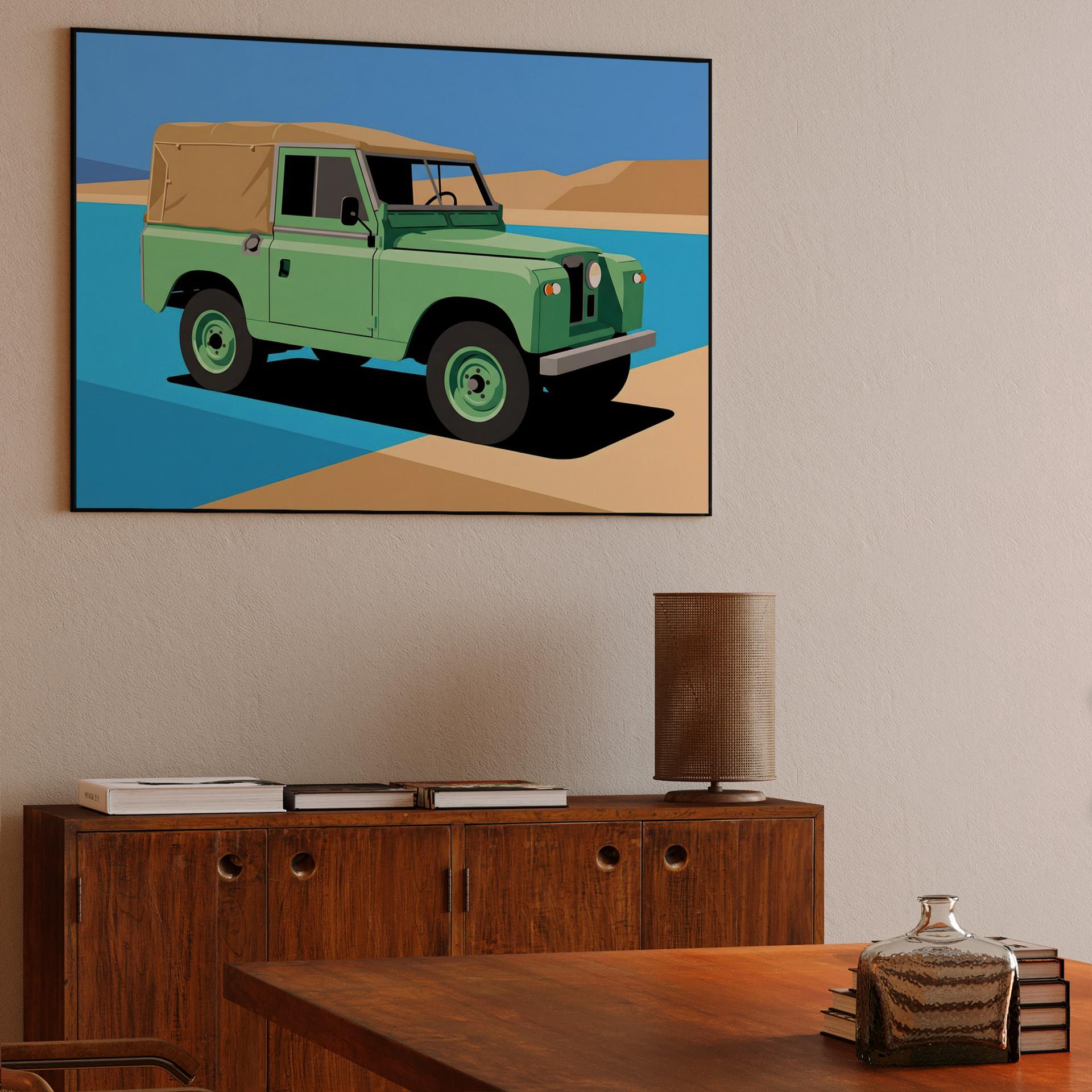 Land Rover Series IIA: Coastal Flat Art Adventure