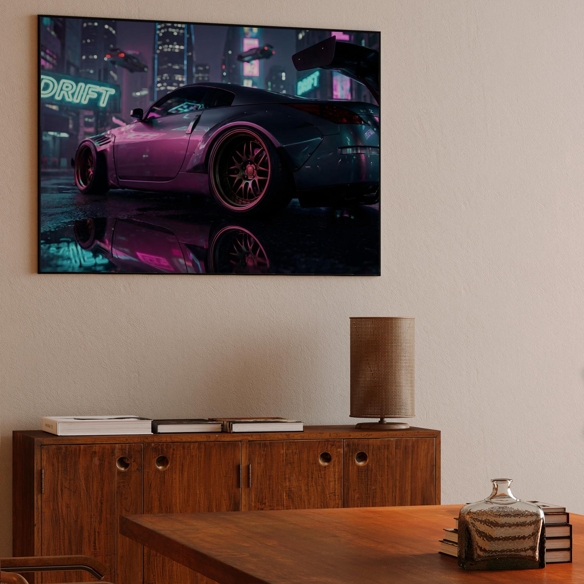 Cyberpunk Drift: The Z33 Sentinel