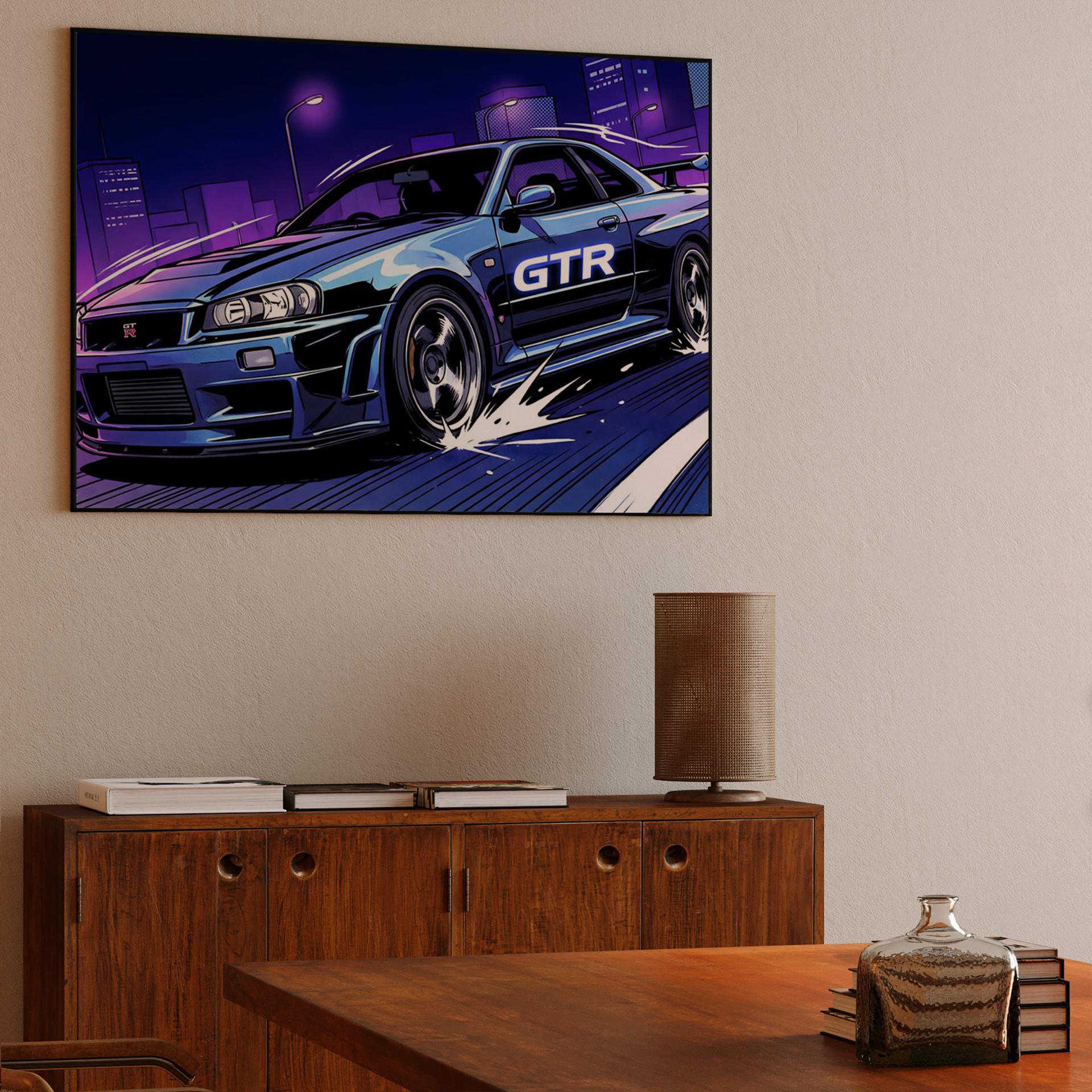 Midnight Drift Skyline GT-R R34