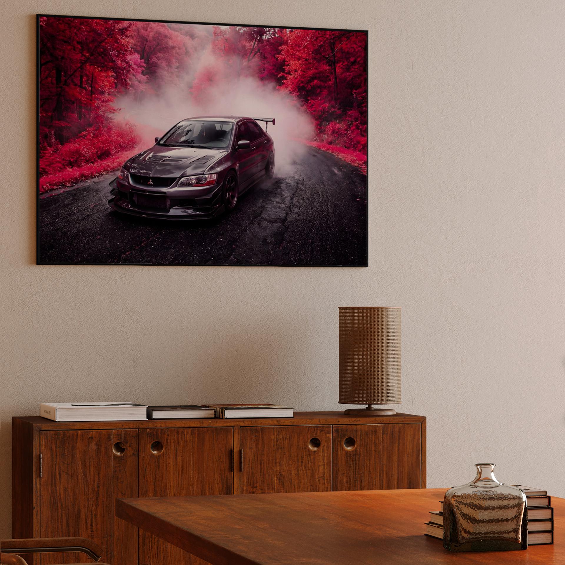 Pink Smoke: Evolution IX Infrared Drift