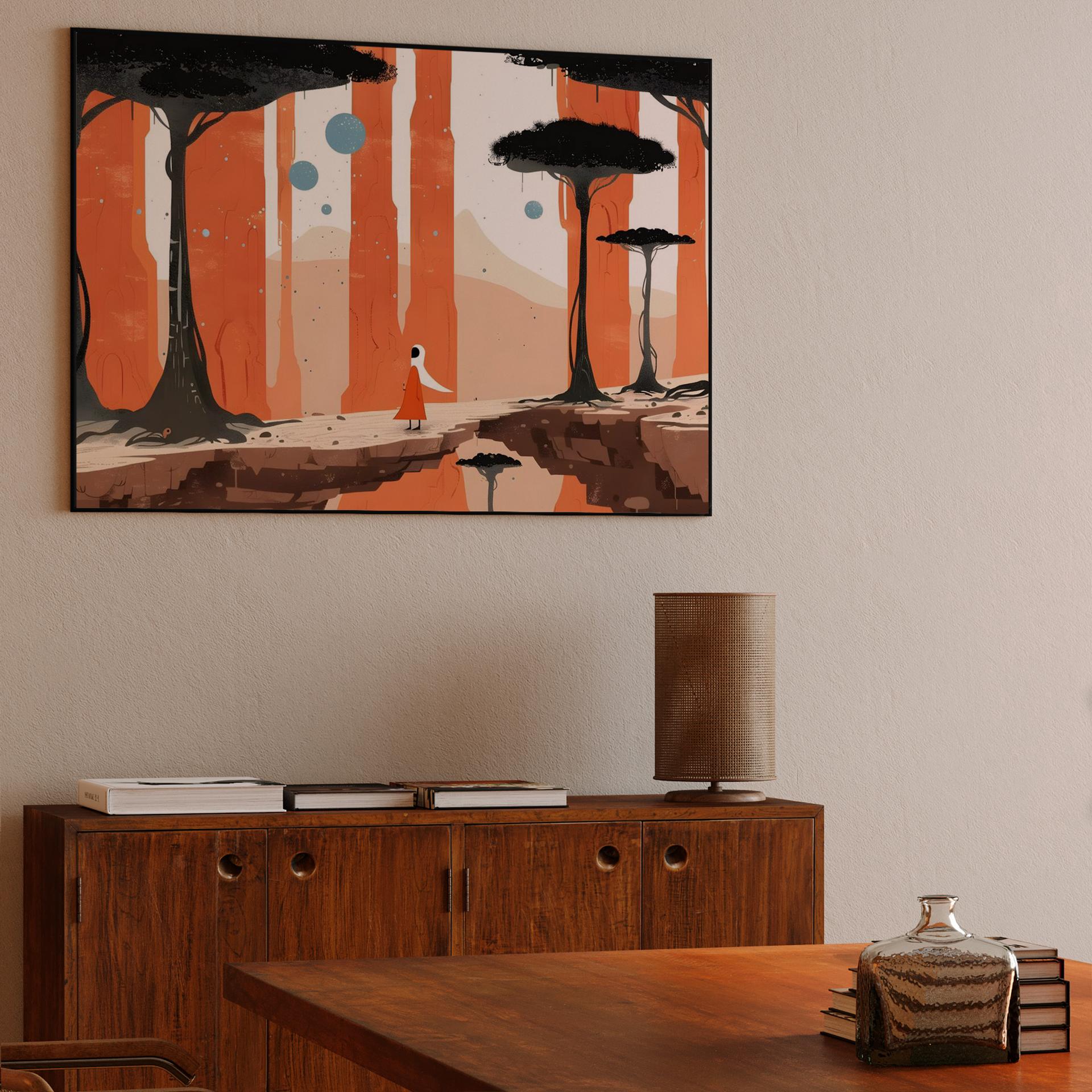 Surreal Canyon Traveler