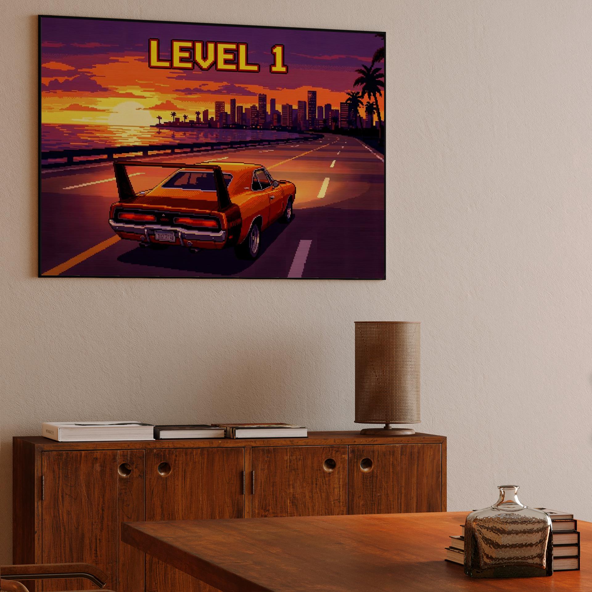 Level 1: Sunset Daytona Arcade