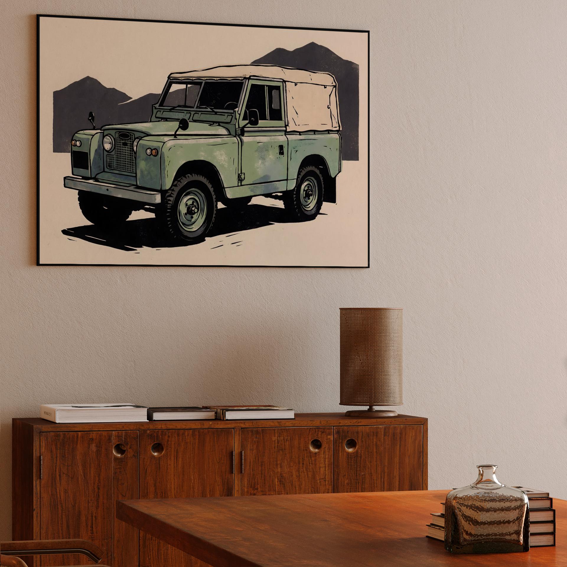 Land Rover Series IIA: Mountain Woodcut Expedition