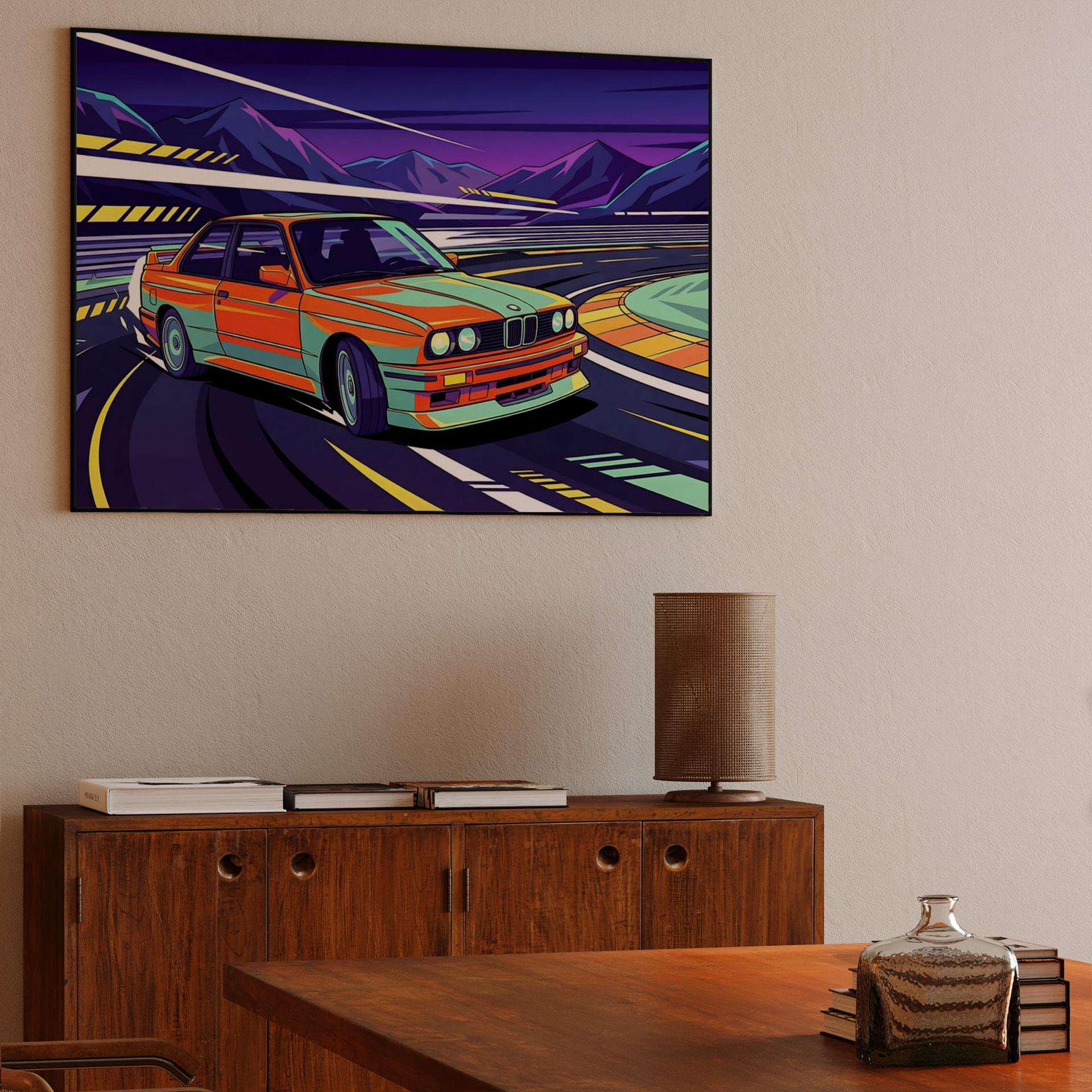 BMW E30 M3: Midnight Circuit Drift