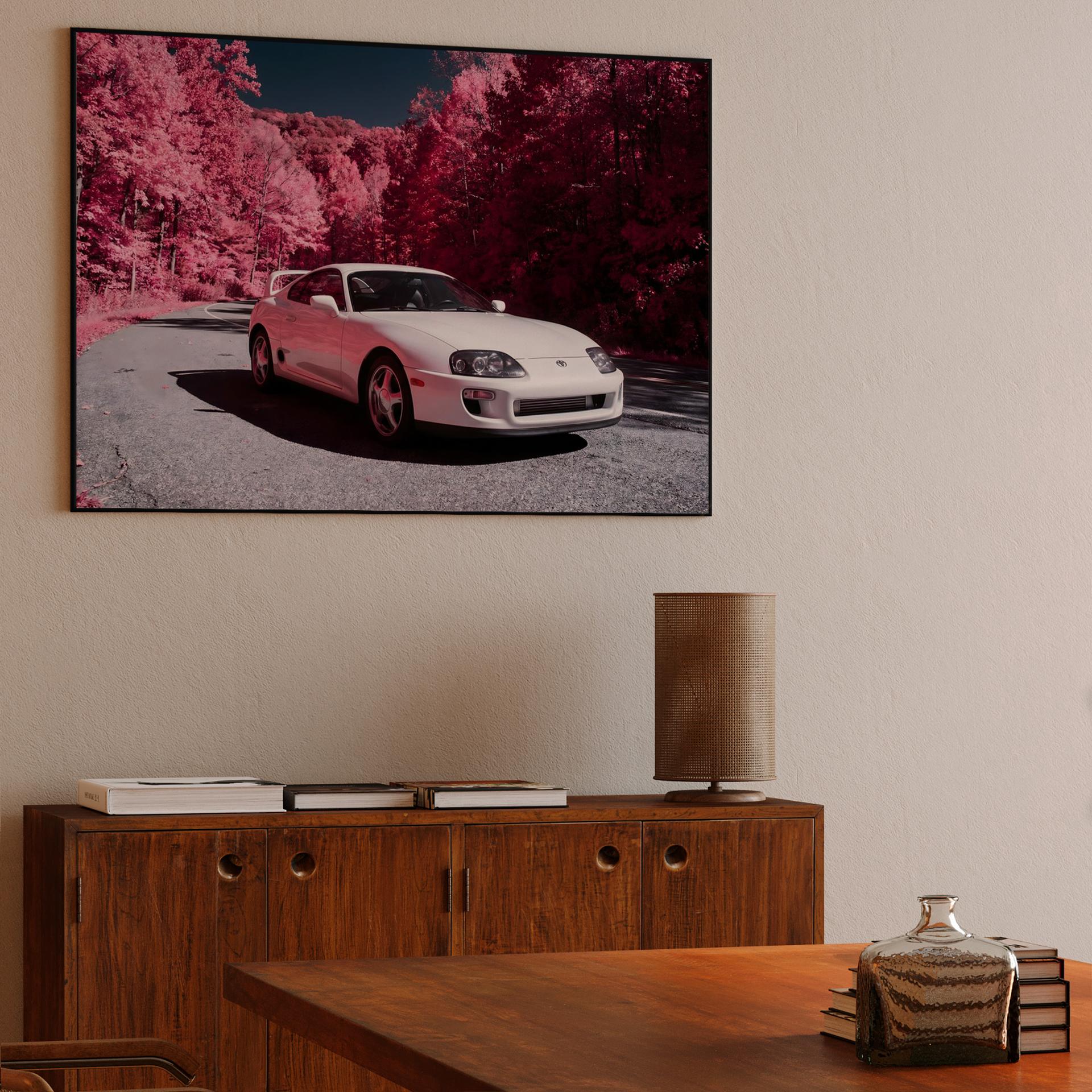 White Supra Infrared Dreamscape