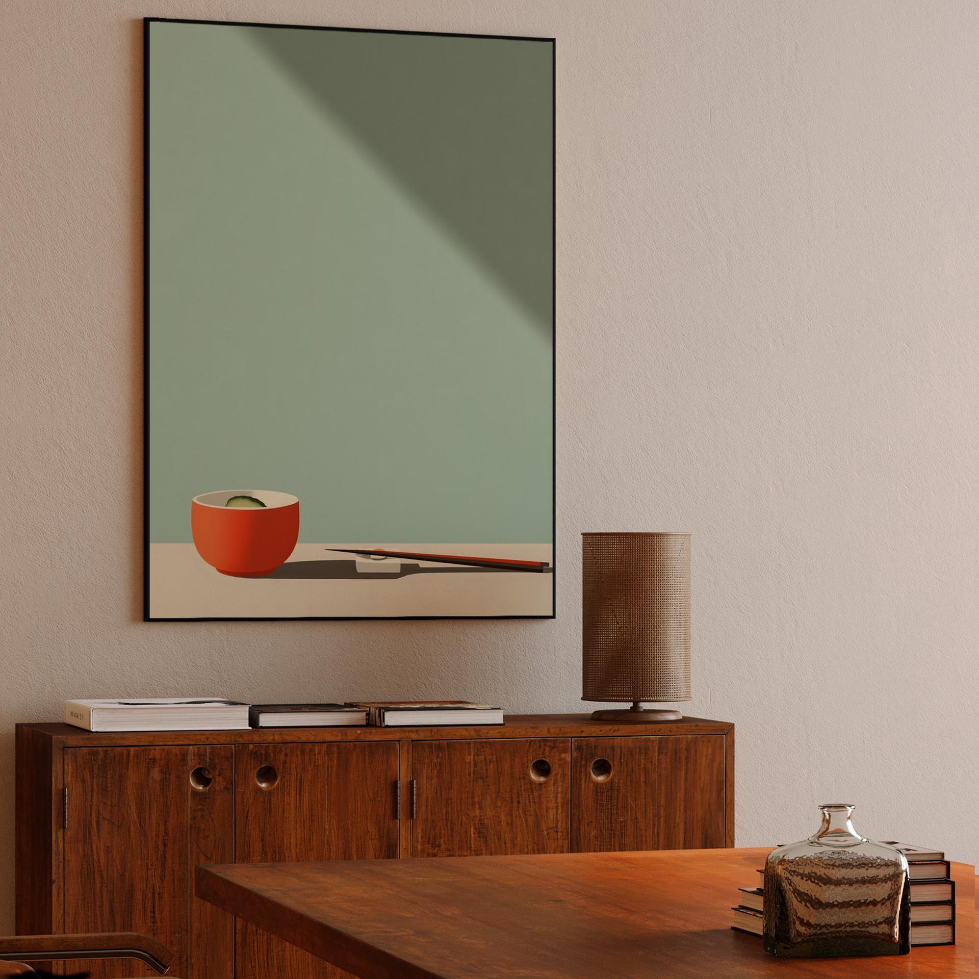 Minimalist Bowl and Chopsticks