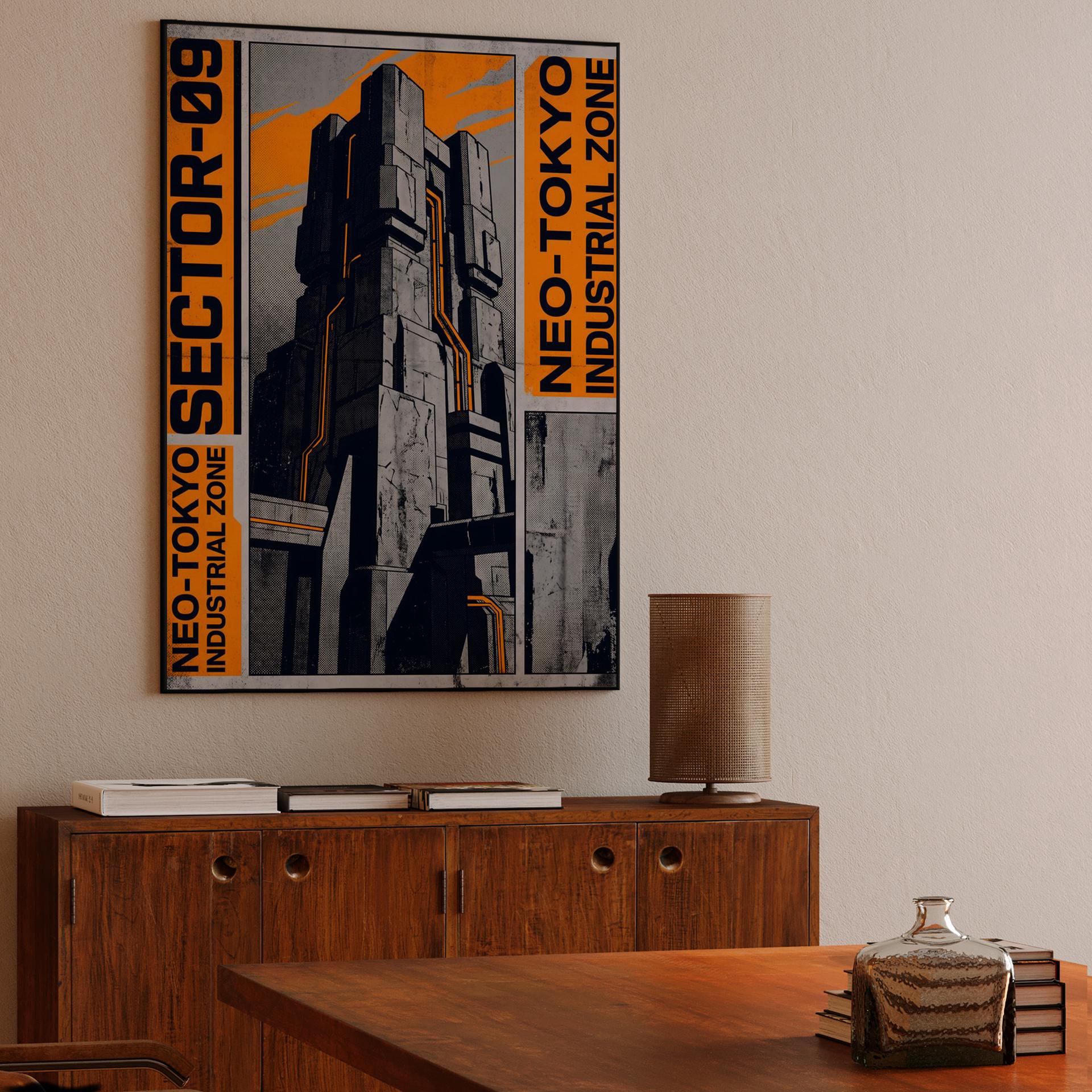 Neo-Tokyo Sector-09: Industrial Monolith