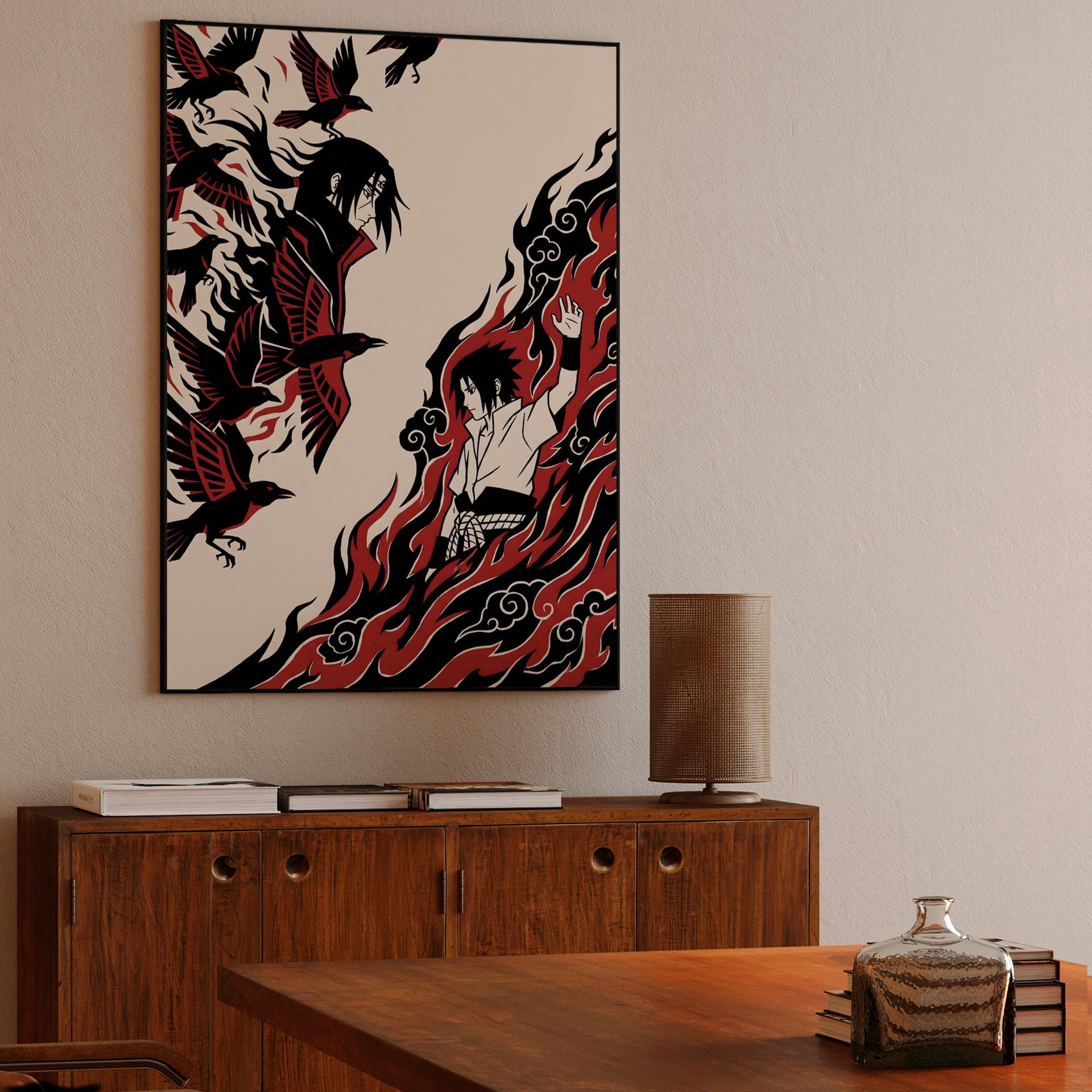 Uchiha Legacy: Crows and Flames