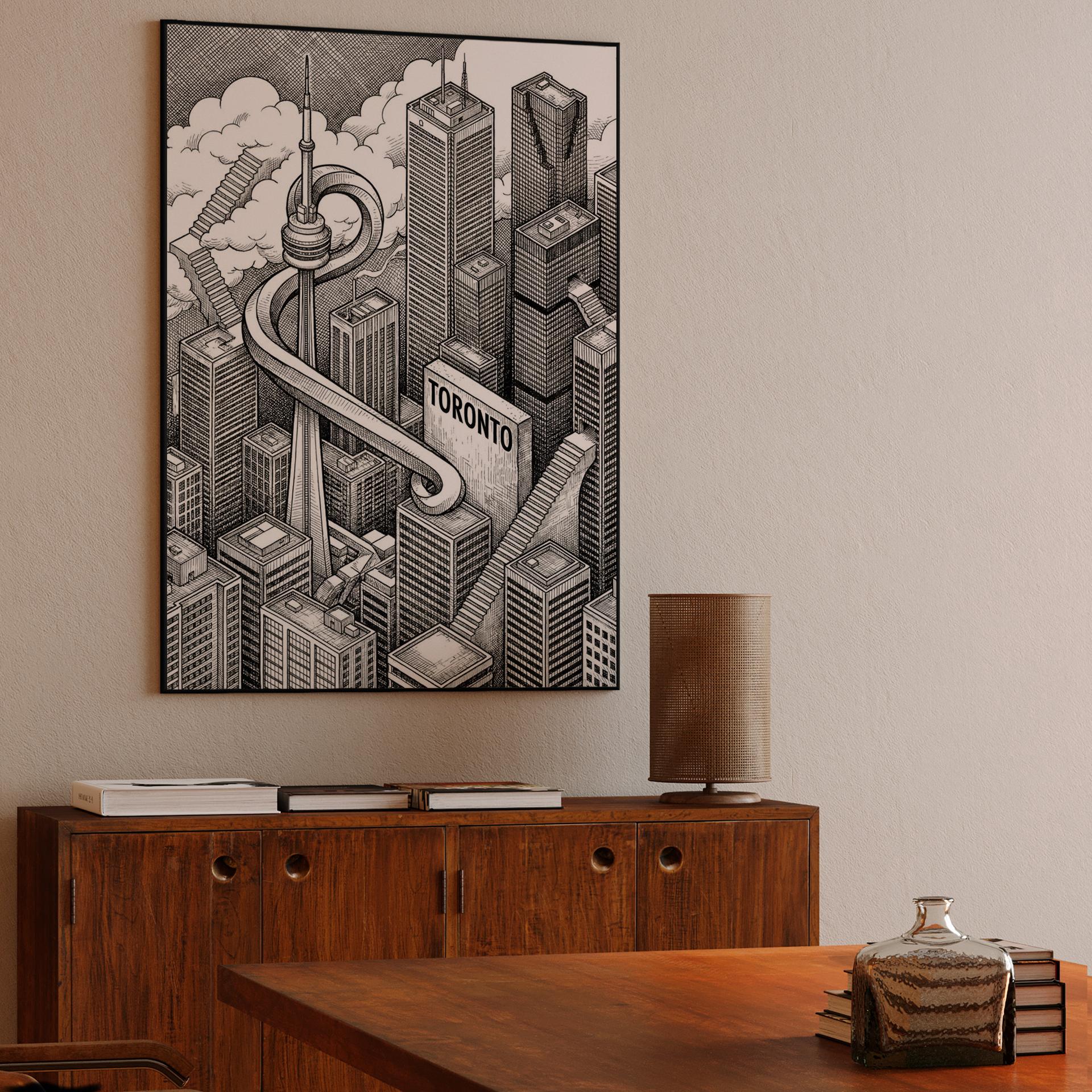 Toronto Dreamscape: The Twisted CN Tower