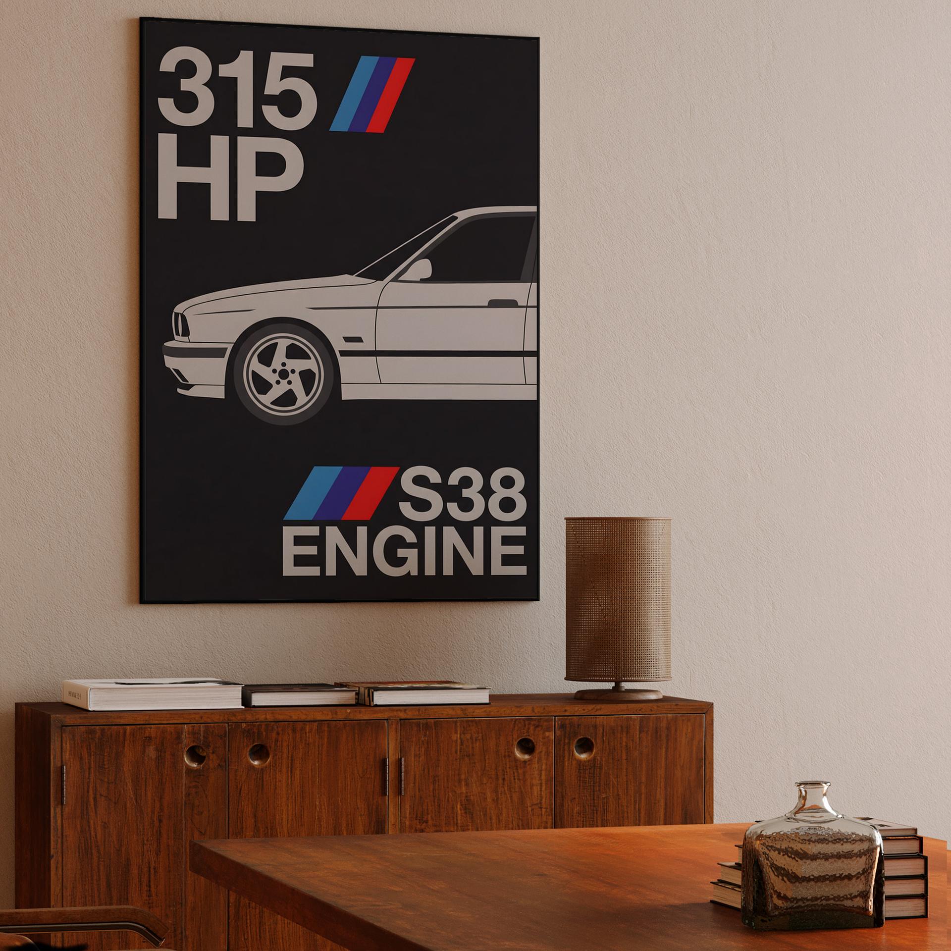 BMW M5 E34: S38 Engine Performance Art