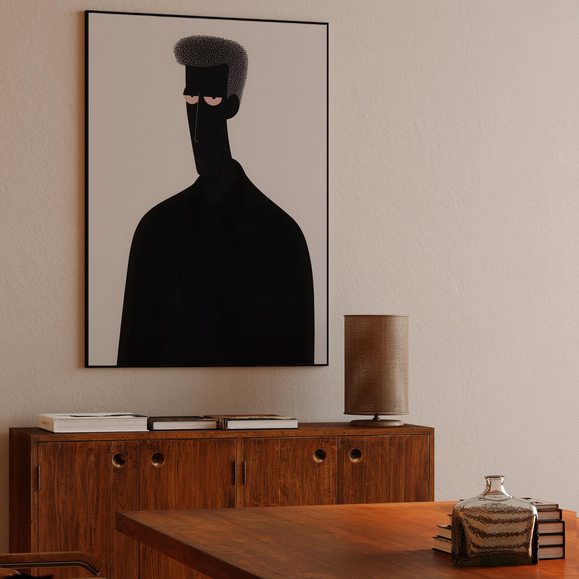 Skeptical Elongated Portrait