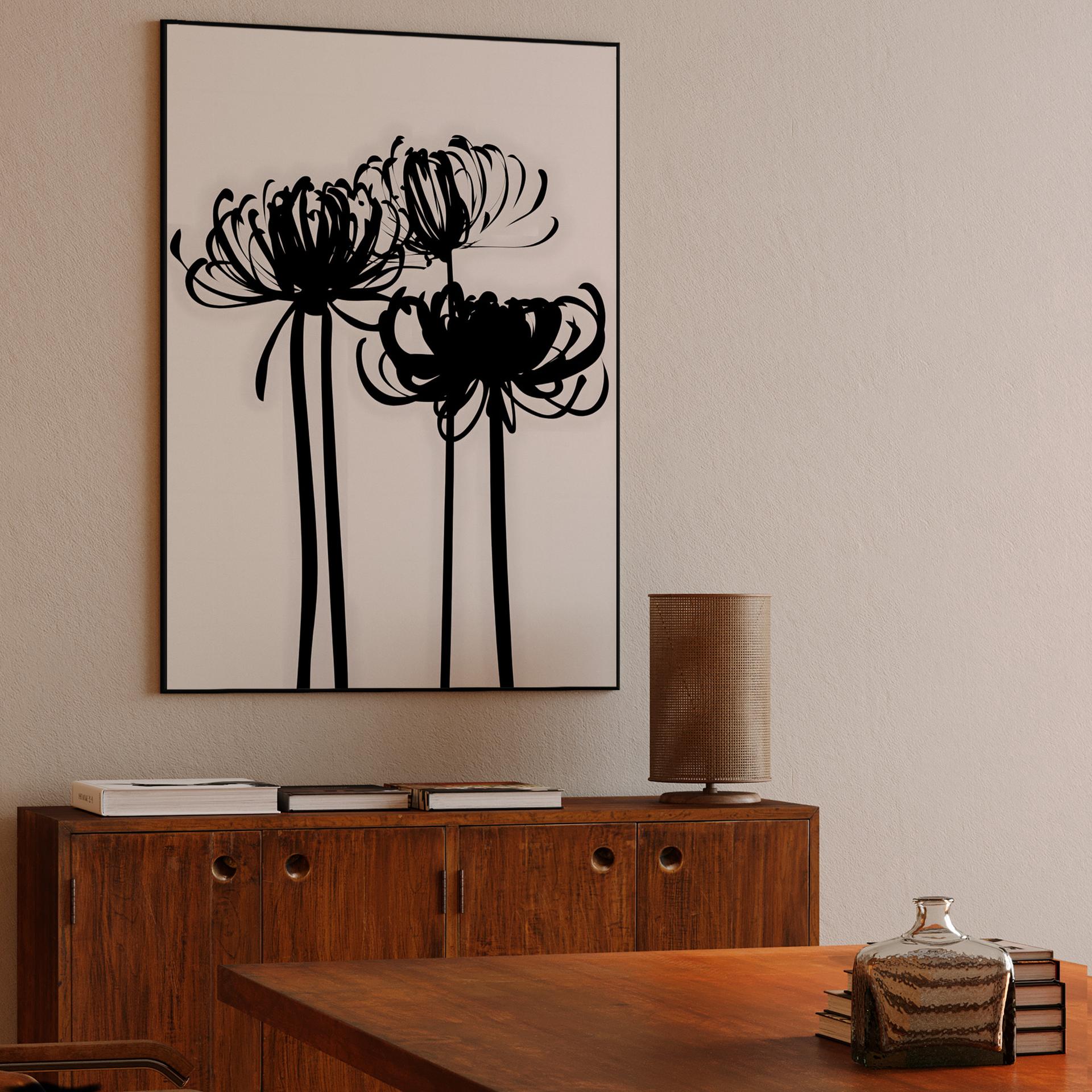 Spider Lily Silhouette