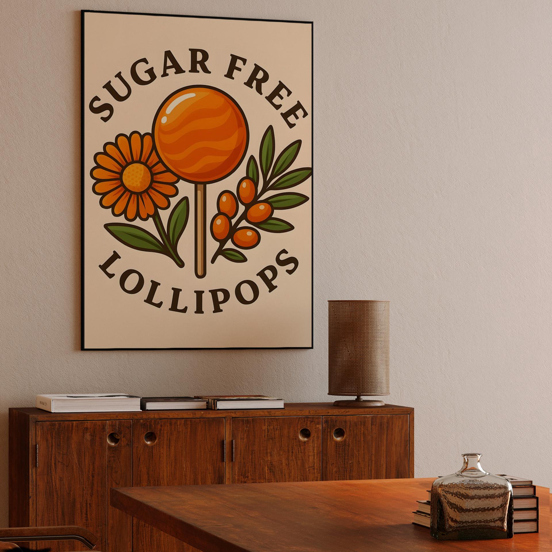 Retro Lollipop Delight