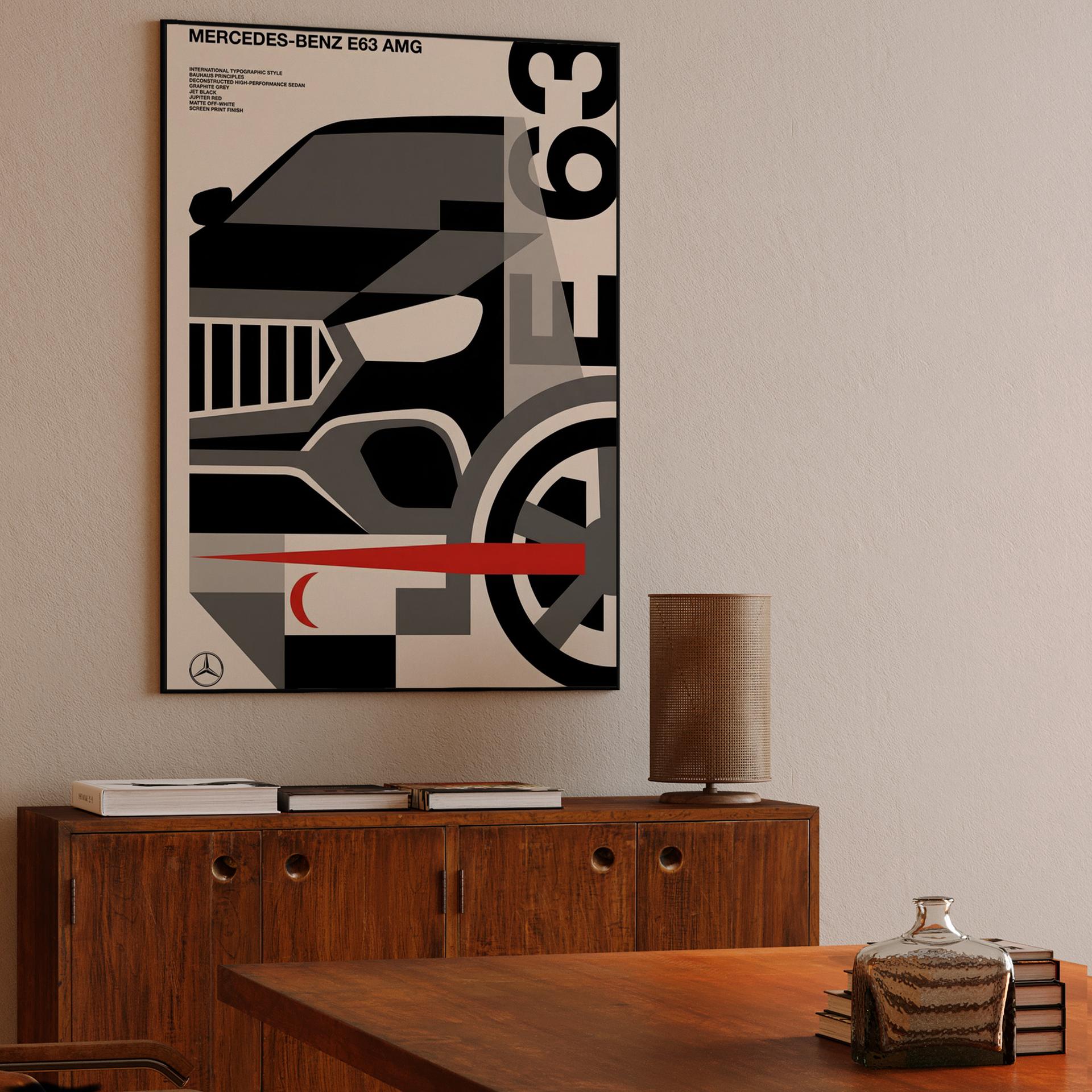 Mercedes E63 AMG Bauhaus Deconstructed