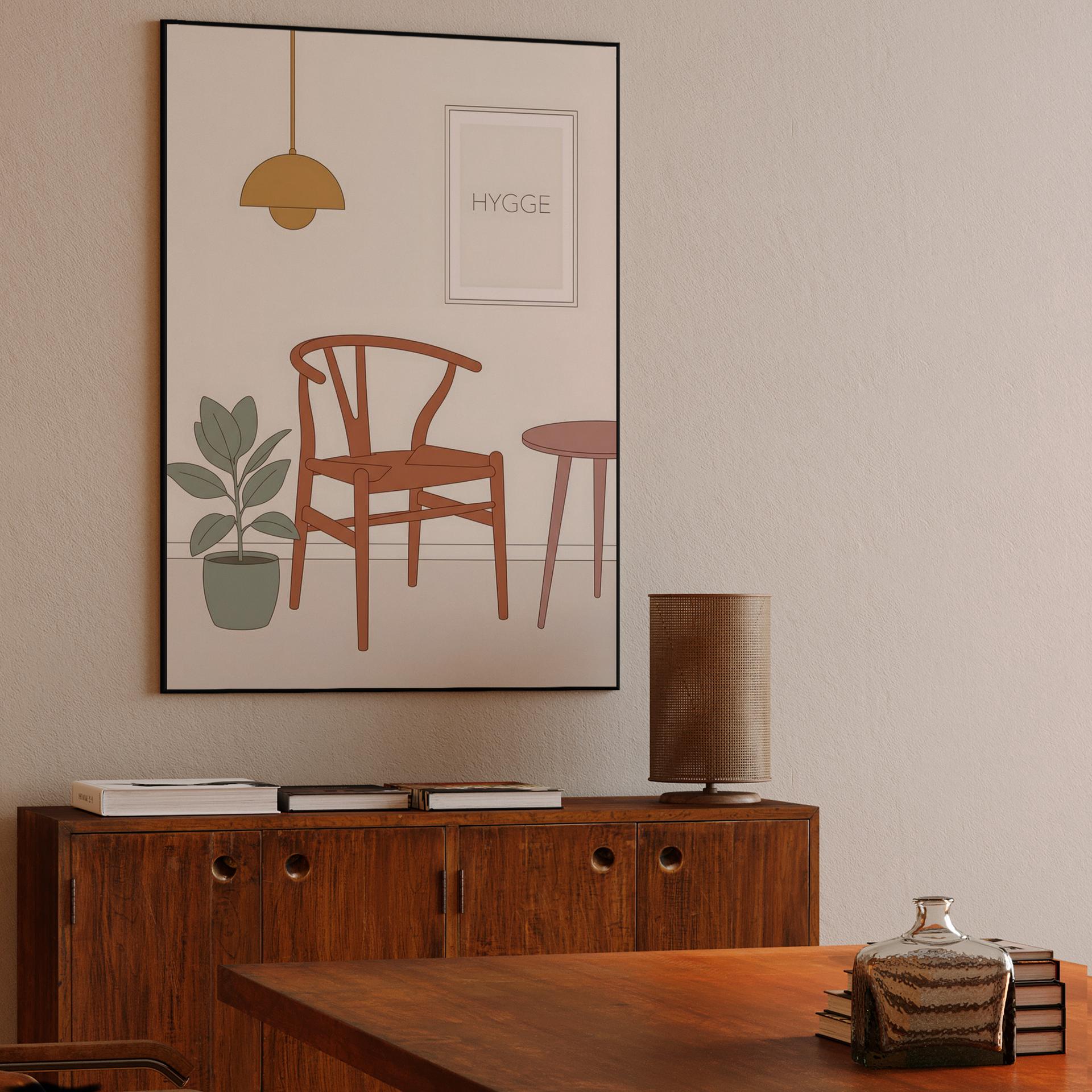 Hygge Moments: Minimalist Scandi Scene